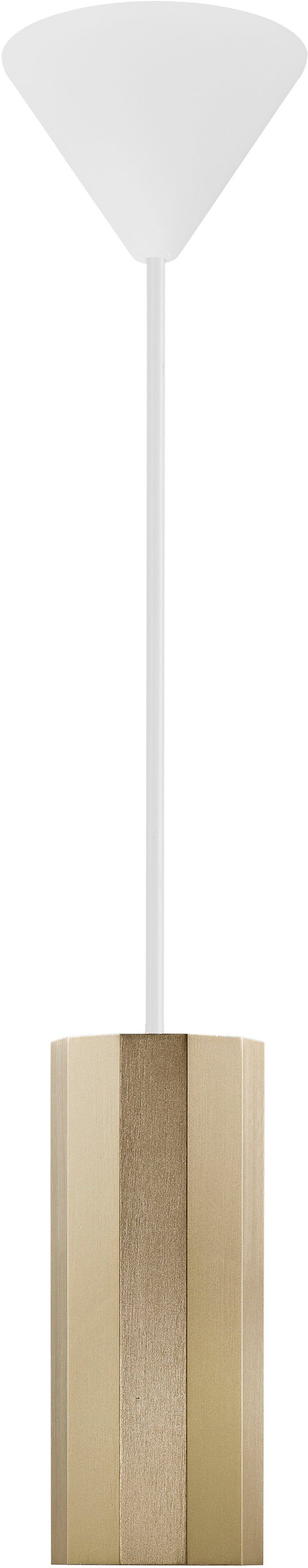 Nordlux Hanglamp Alanis Minimalistisch ontwerp, 10-zijdig profiel, matzwart (1 stuk)