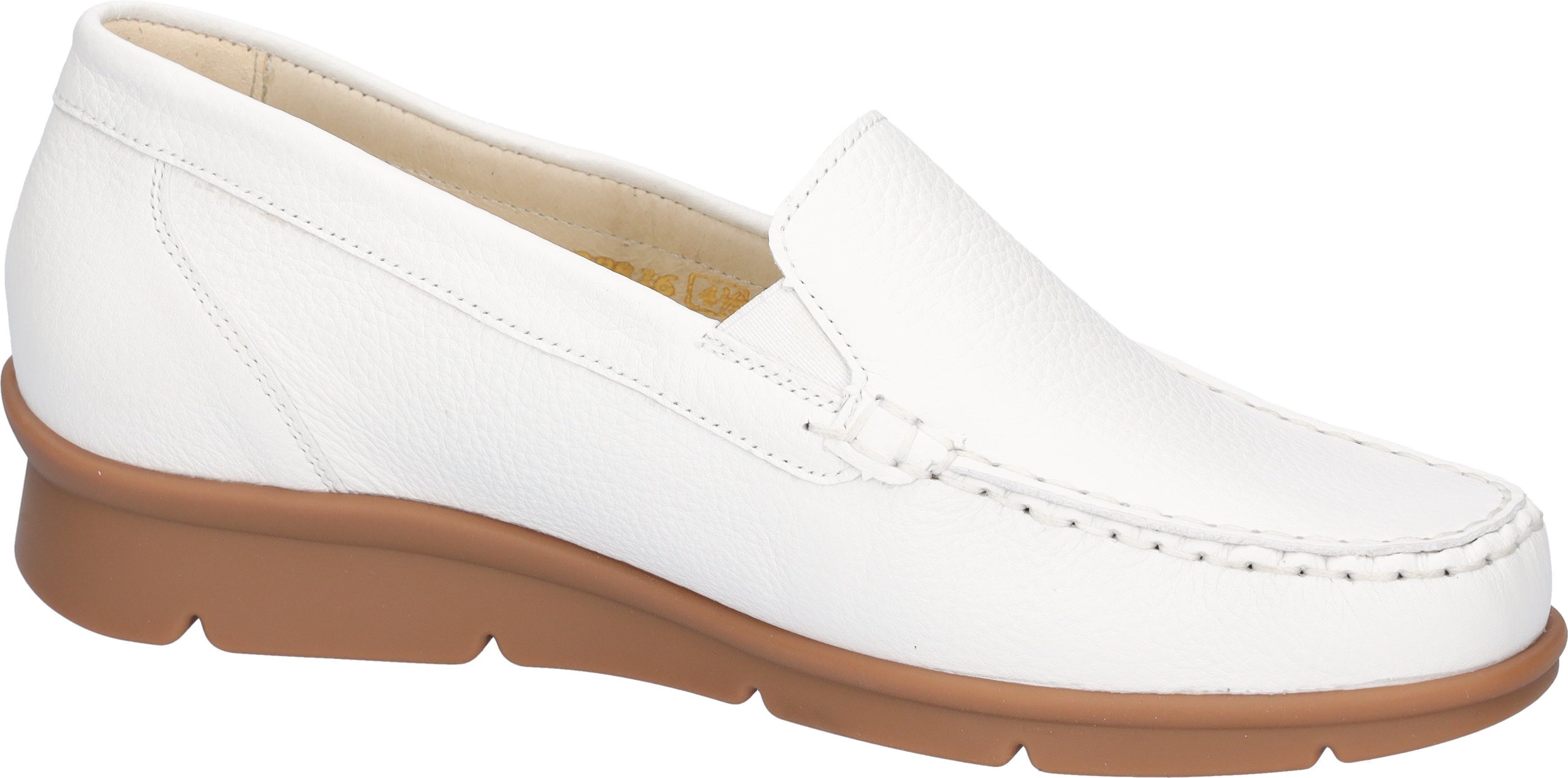 Waldläufer Mocassins HOXY Sleehak, lage schoen, comfort schoen in extra brede schoenmaat K
