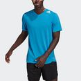 adidas performance t-shirt designed for training blauw