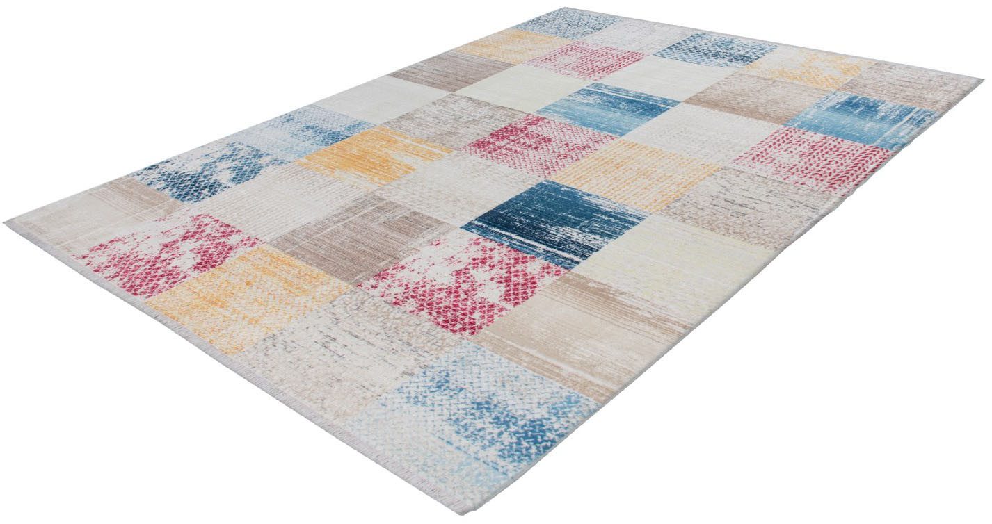 aRTE ESPINA Vloerkleed Antigua 600 Franjes tapijt in vintage-ontwerp, schitterend kleurenspel moderne vloerkleden multicolor