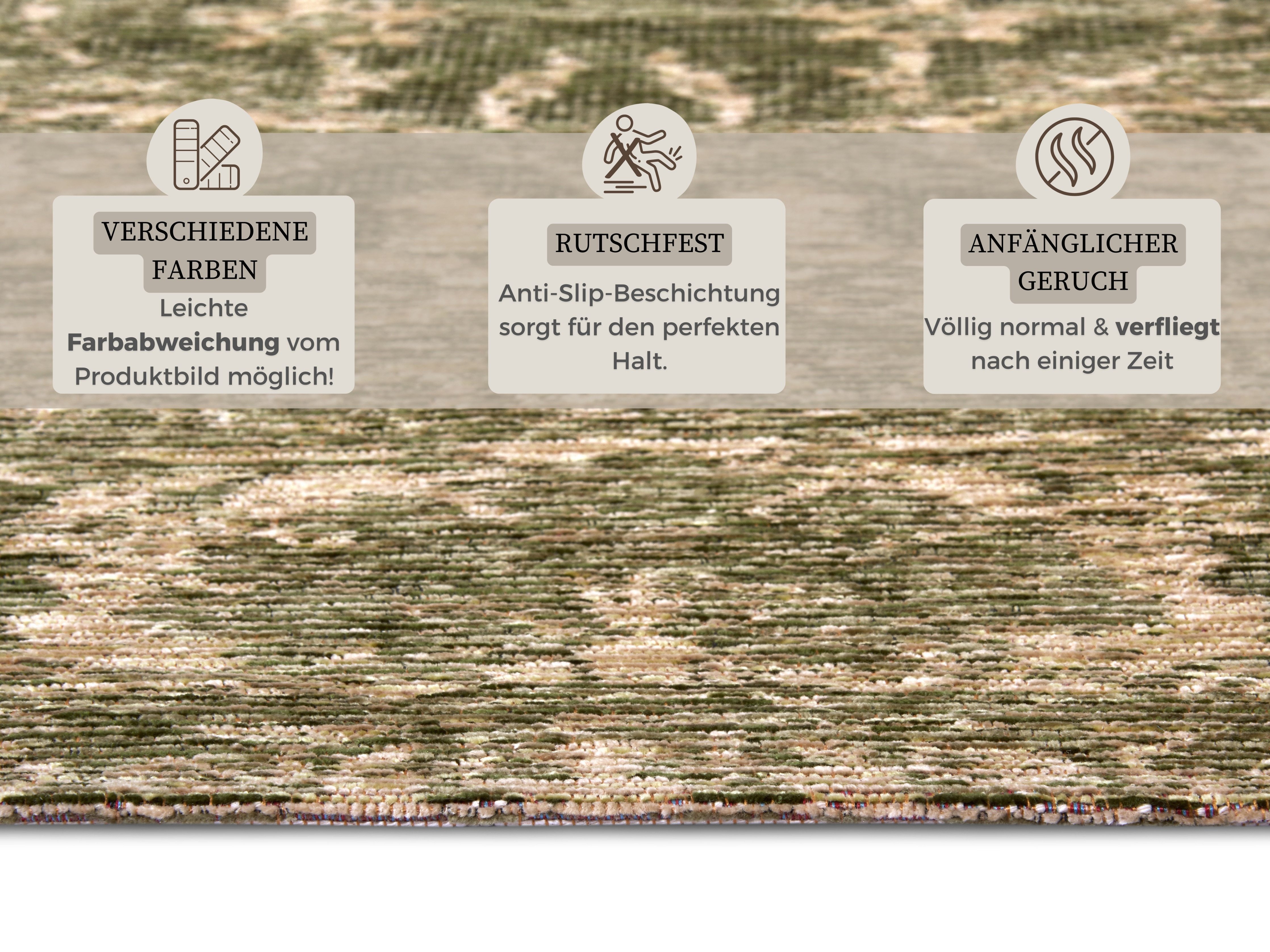 HANSE Home Vloerkleed Mahat slijtbestendig, onderhoudsvriendelijk, robuust, antislip
