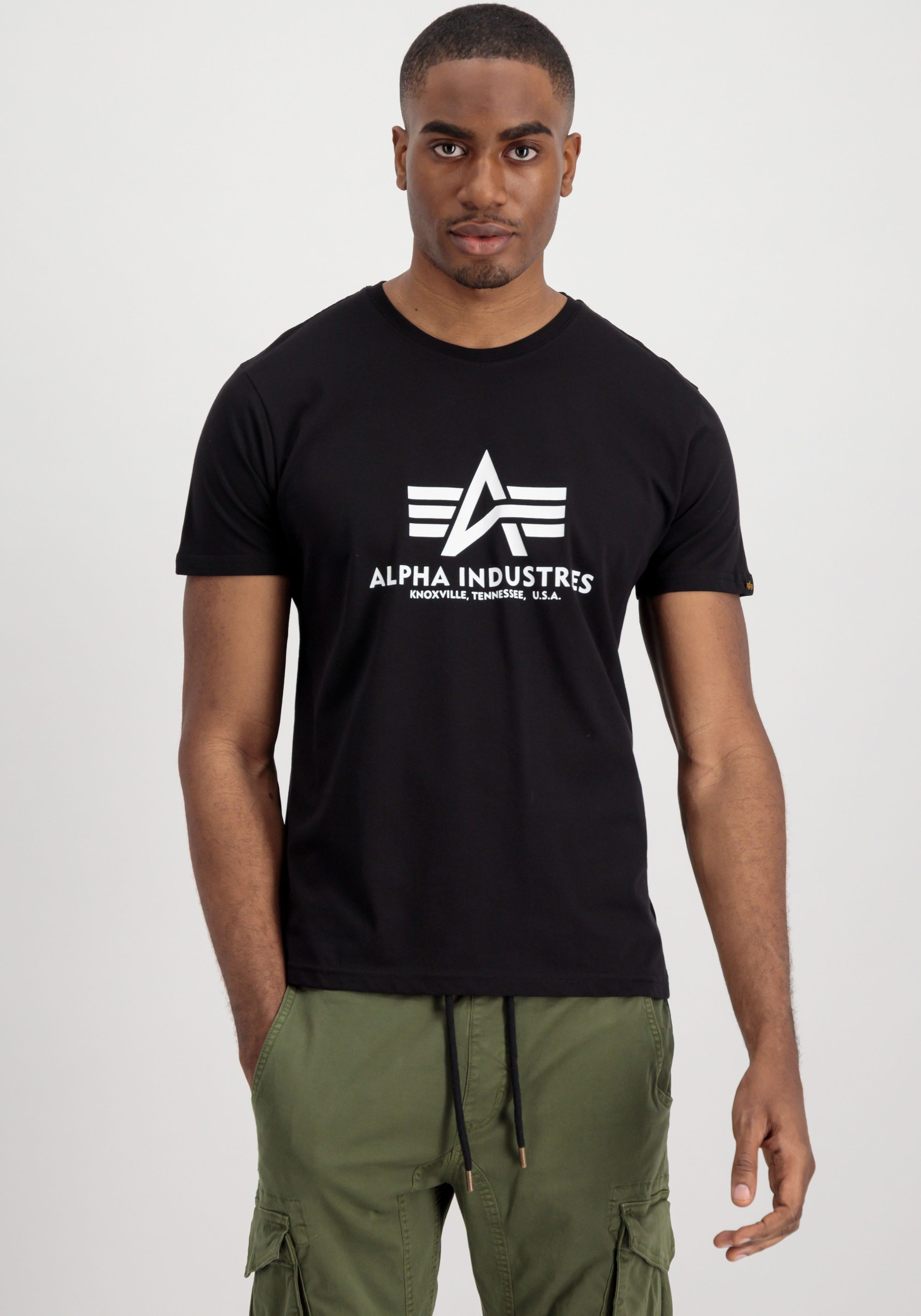 Alpha Industries Shirt met ronde hals Basic T 2 Pack (set, 2-delig)