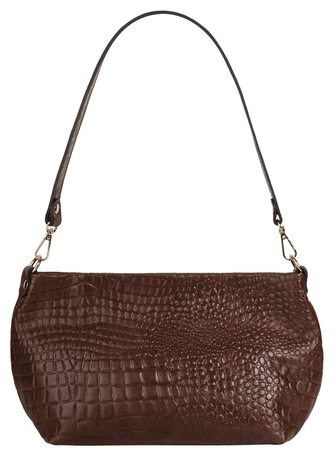 Samantha Look Schoudertas echt leer, made in italy
