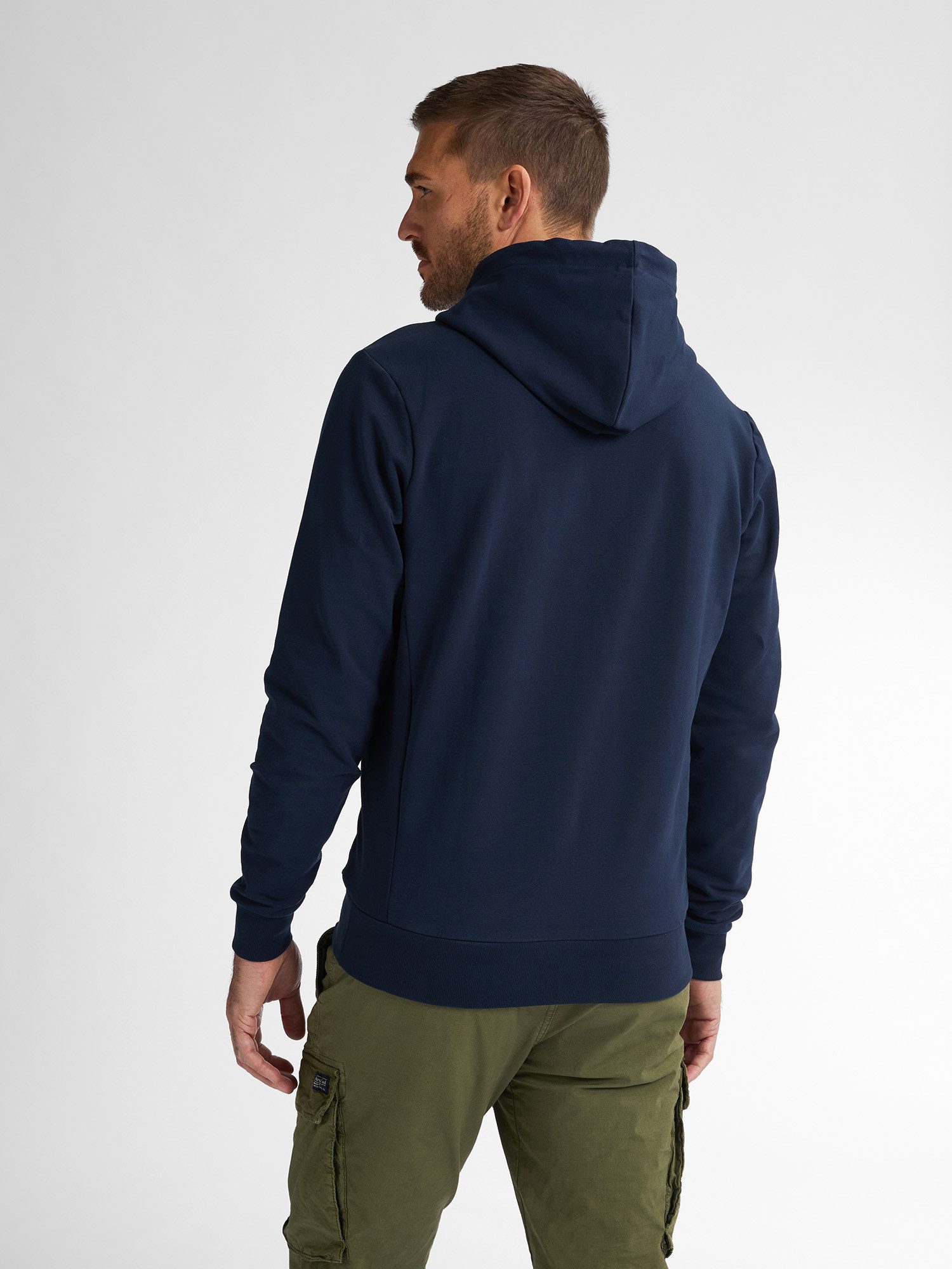 Petrol Industries Hoodie met geborduurd logo