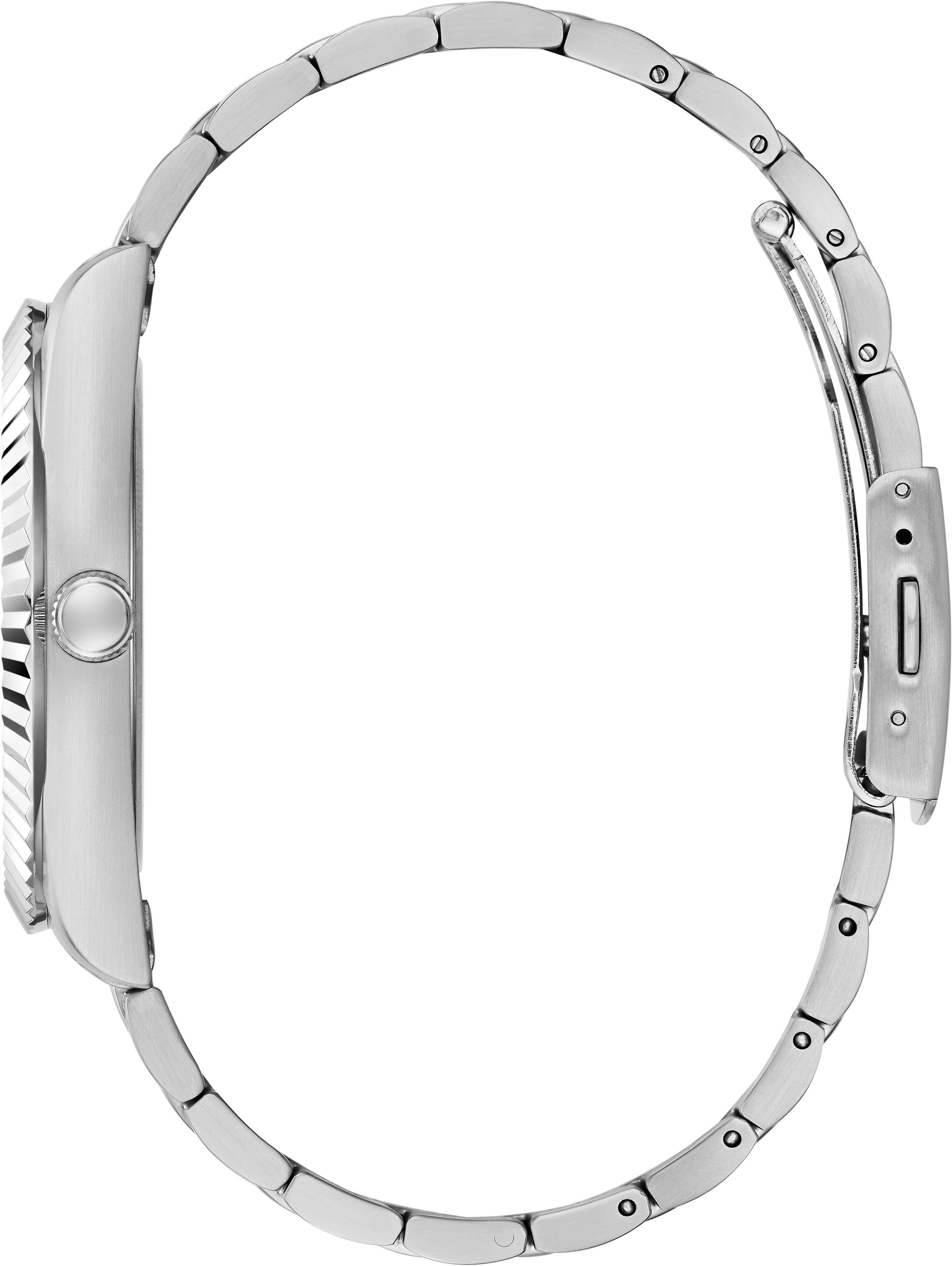 Guess Kwartshorloge CONNOISSEUR Armbanduhr, herenhorloge, datum, weekdag, roestvrijstalen band
