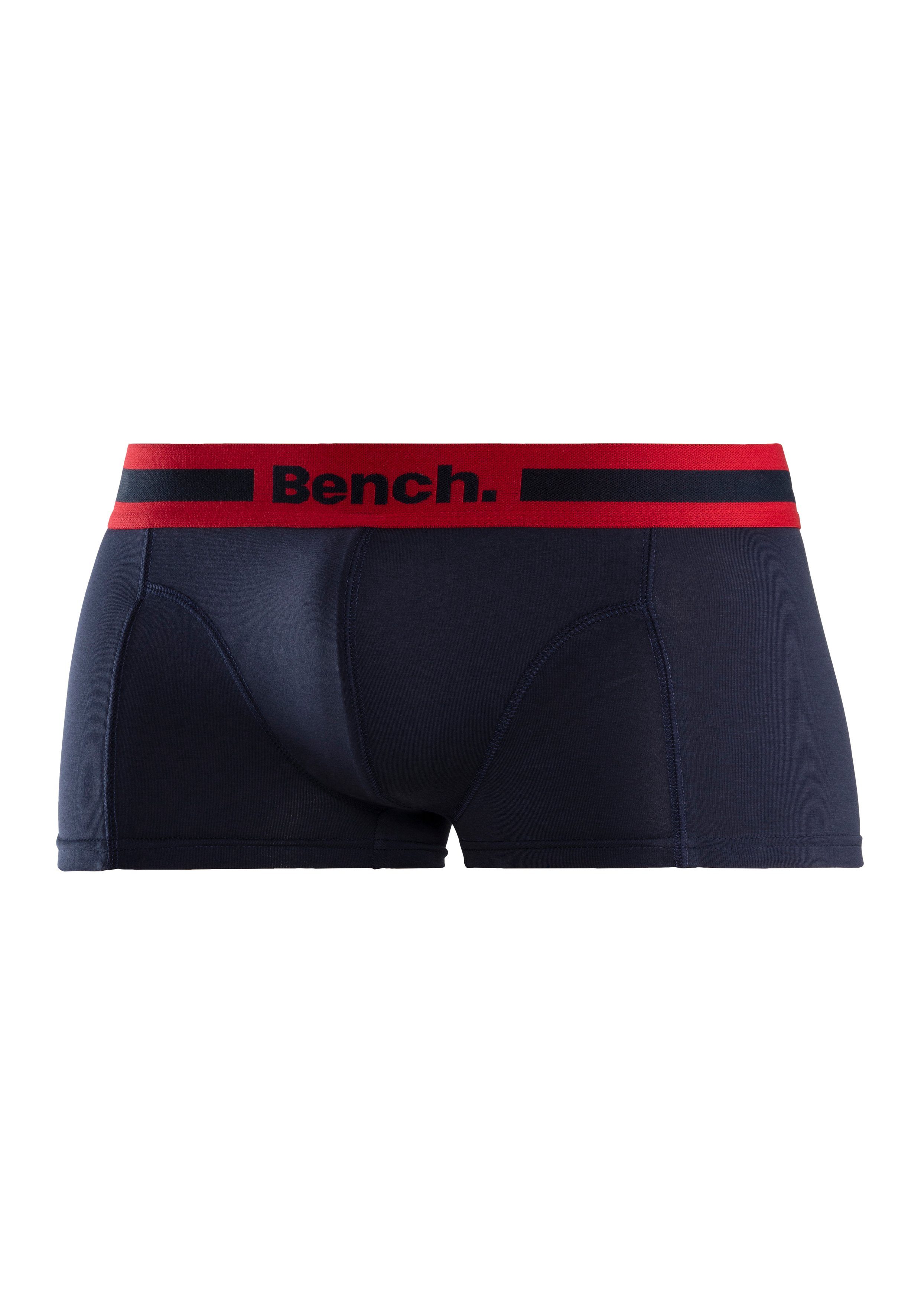 Bench. Hipster strak zittende boxershorts van katoenmix (set, 4 stuks)