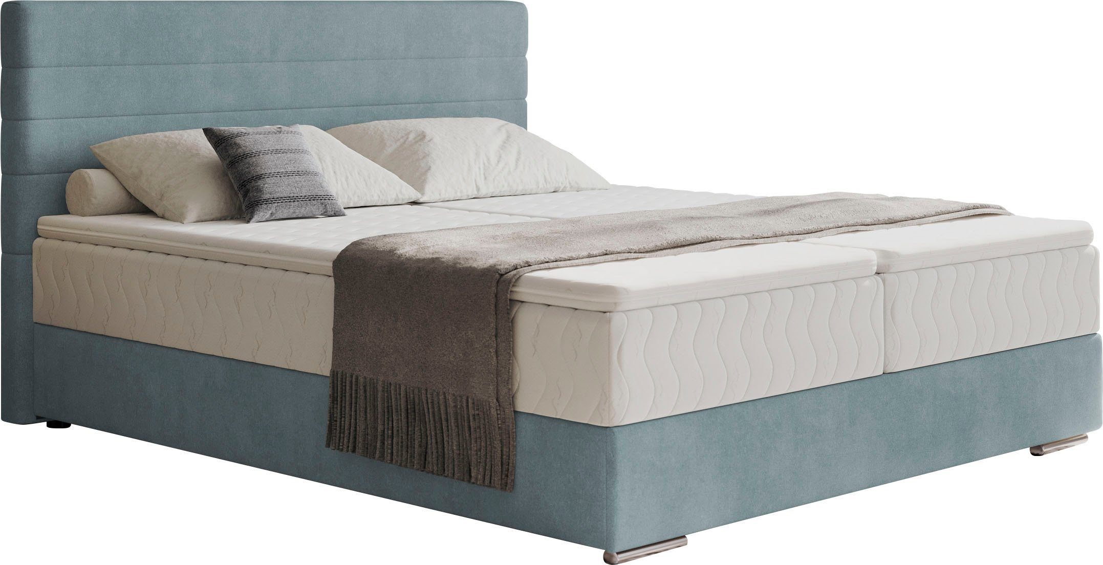 Mr. Couch Boxspring Stratus 2 incl. matrassen en bedlades