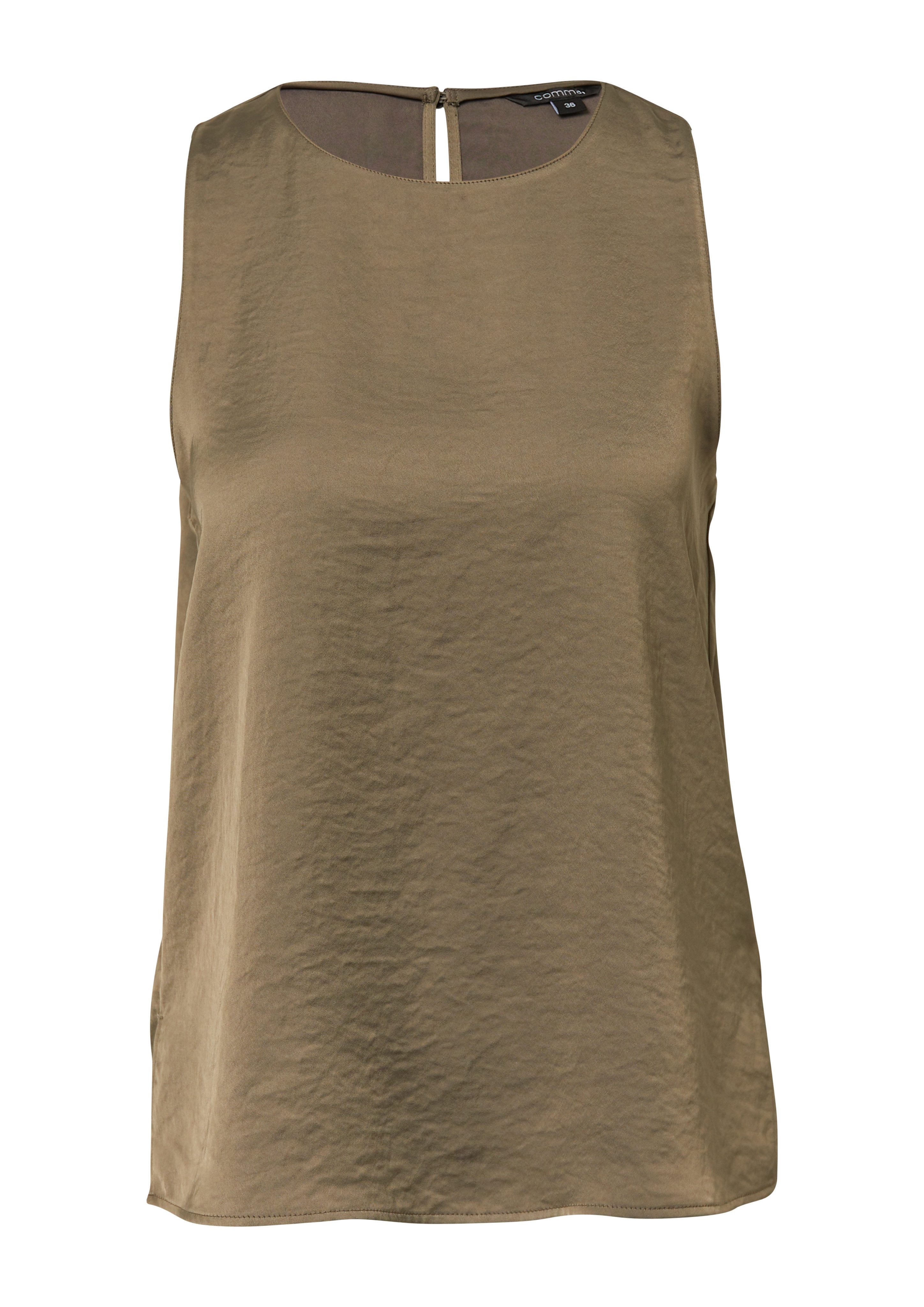 Comma Shirtblouse mouwloos