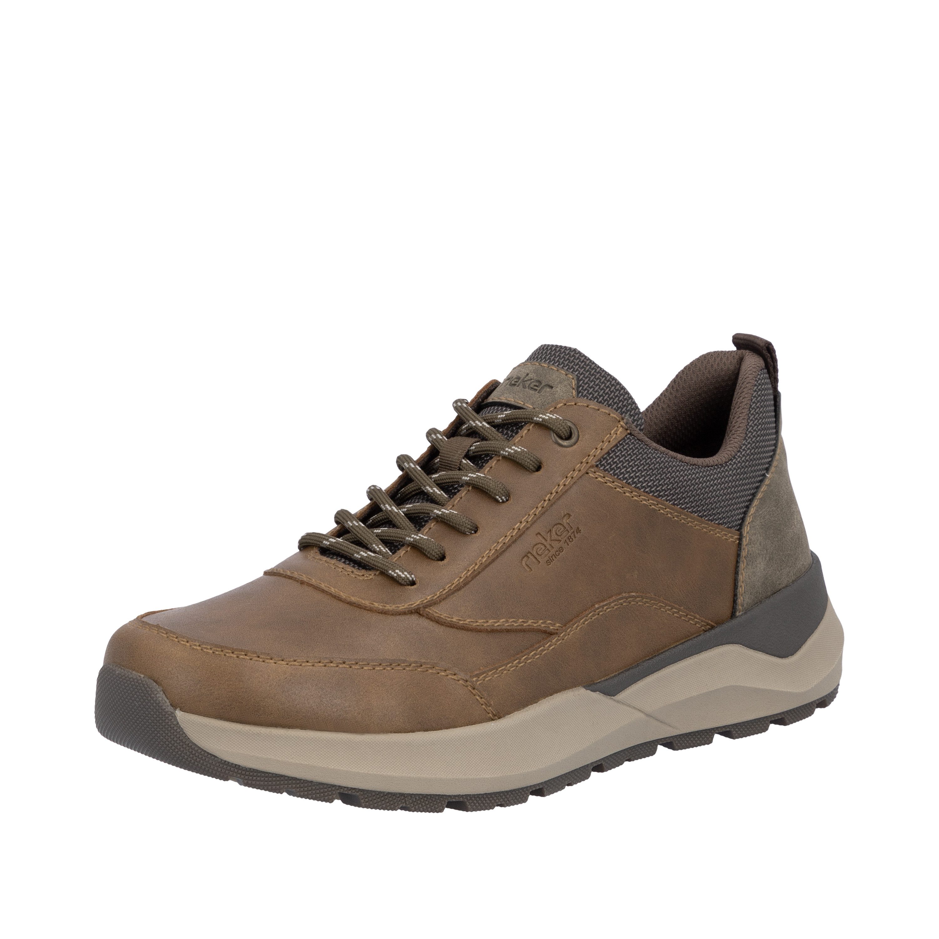 Rieker Sneakers heren veterschoenen maat 45 bruin