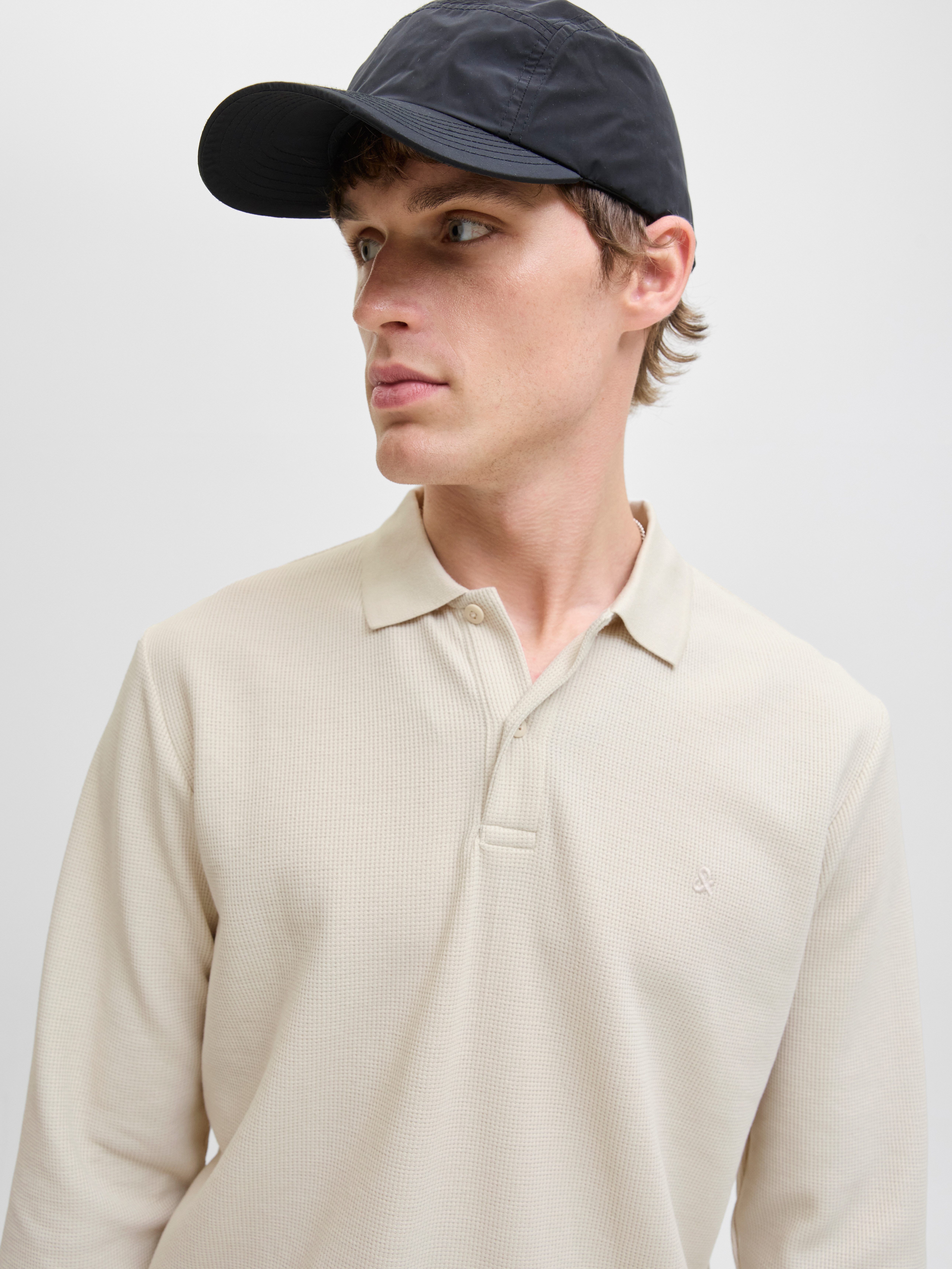 Jack & Jones Poloshirt met lange mouwen JJEAUSTIN POLO LS NOOS