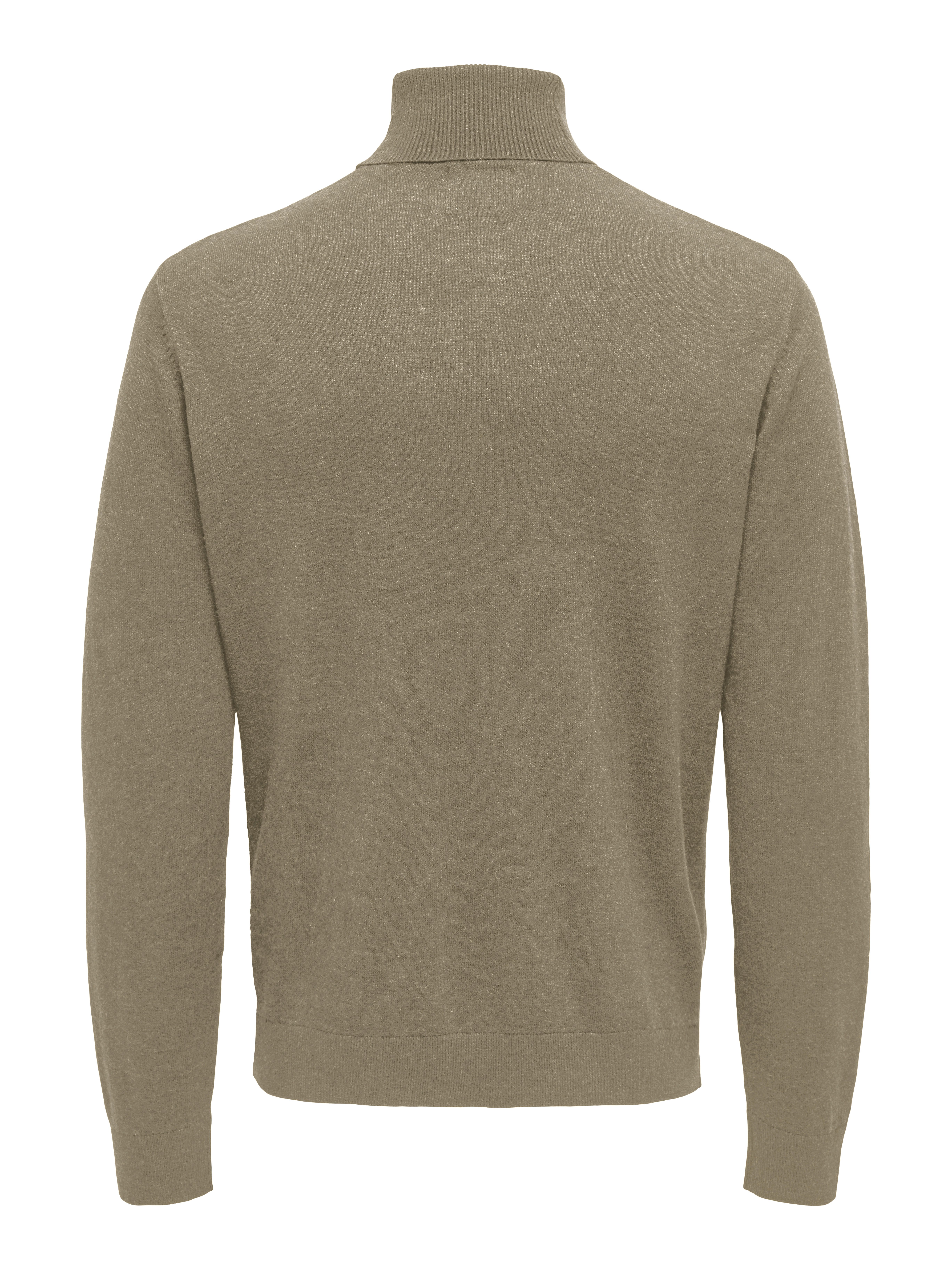 ONLY & SONS Trui met staande kraag ONSLOUI REG 12 MEL ROLL KNIT NOOS