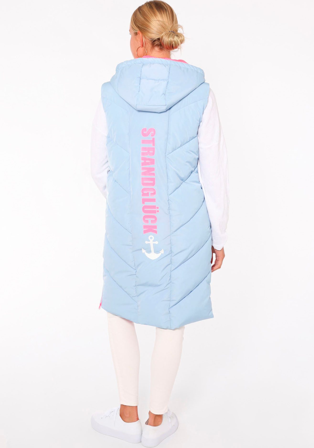 Zwillingsherz Bodywarmer Strandgeluk