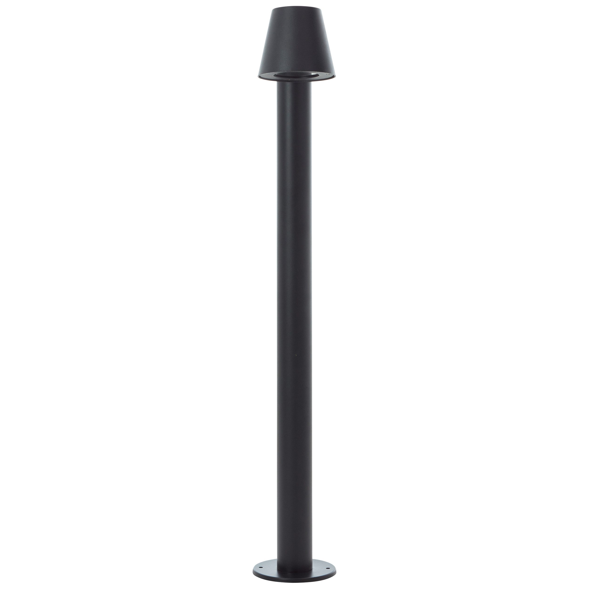 Brilliant Leuchten Staande lamp voor buiten Bari Buitenstaande lamp, 80 cm, GU10, IP44, metaal/kunststof, zwart (1 stuk)