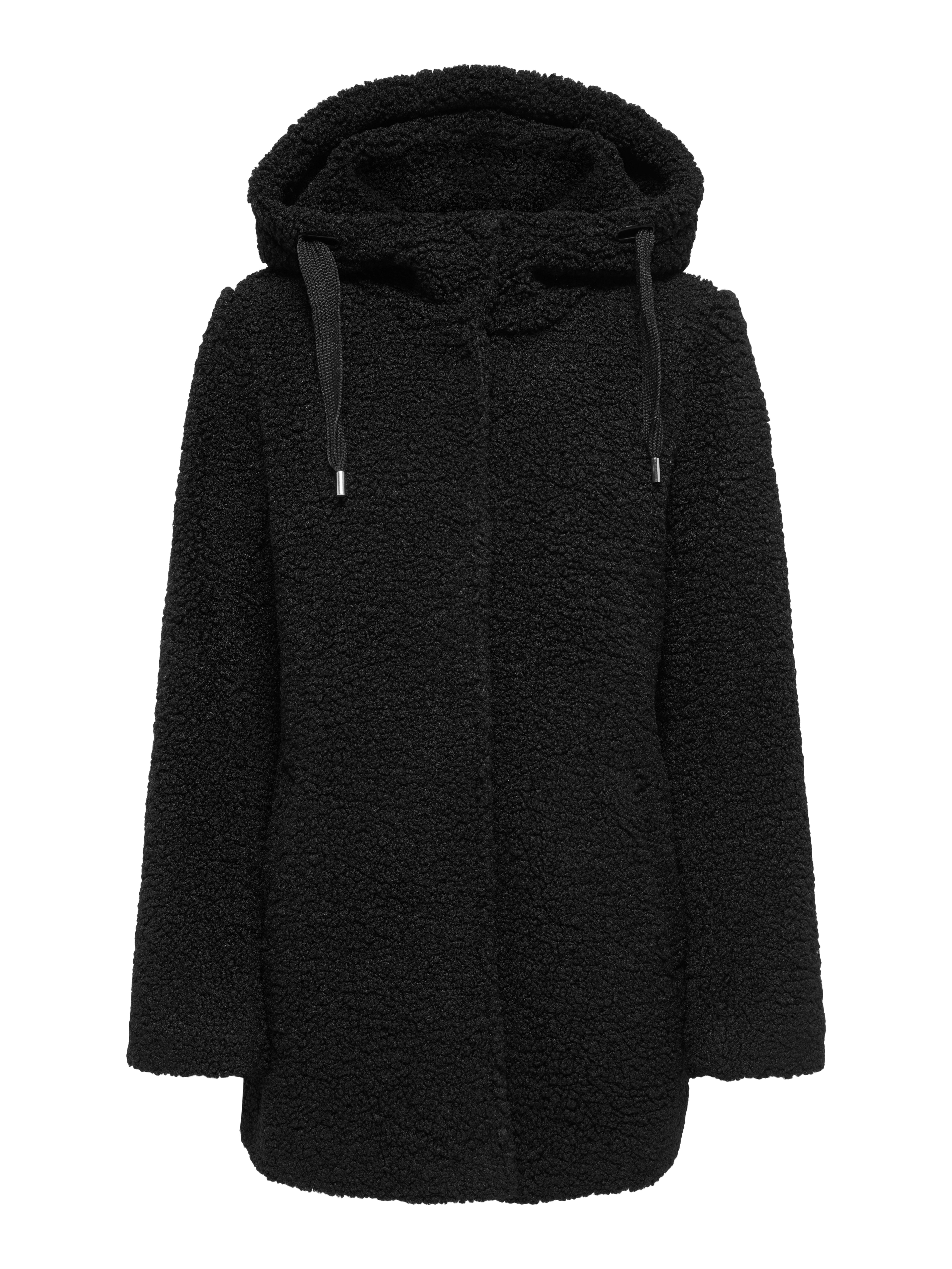 Only Korte jas ONLMINA CURLY TEDDY COAT OTW