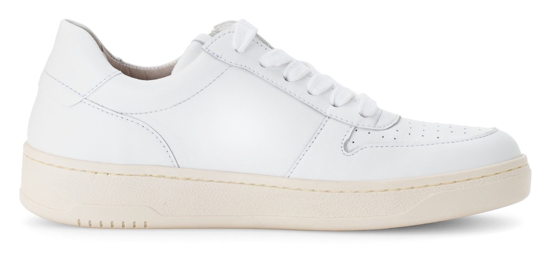 Gabor Plateausneakers , vrijetijdsschoen, lage schoen, veterschoen in basketlook