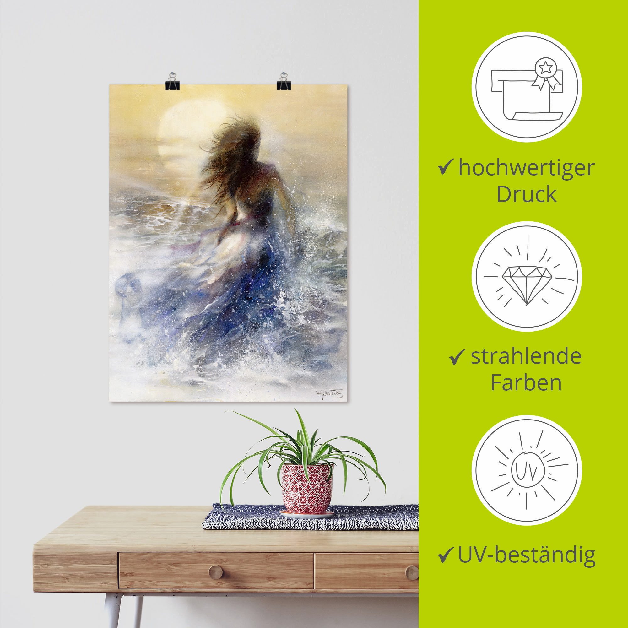 Artland Artprint Zomer I als artprint op linnen, poster, muursticker in verschillende maten