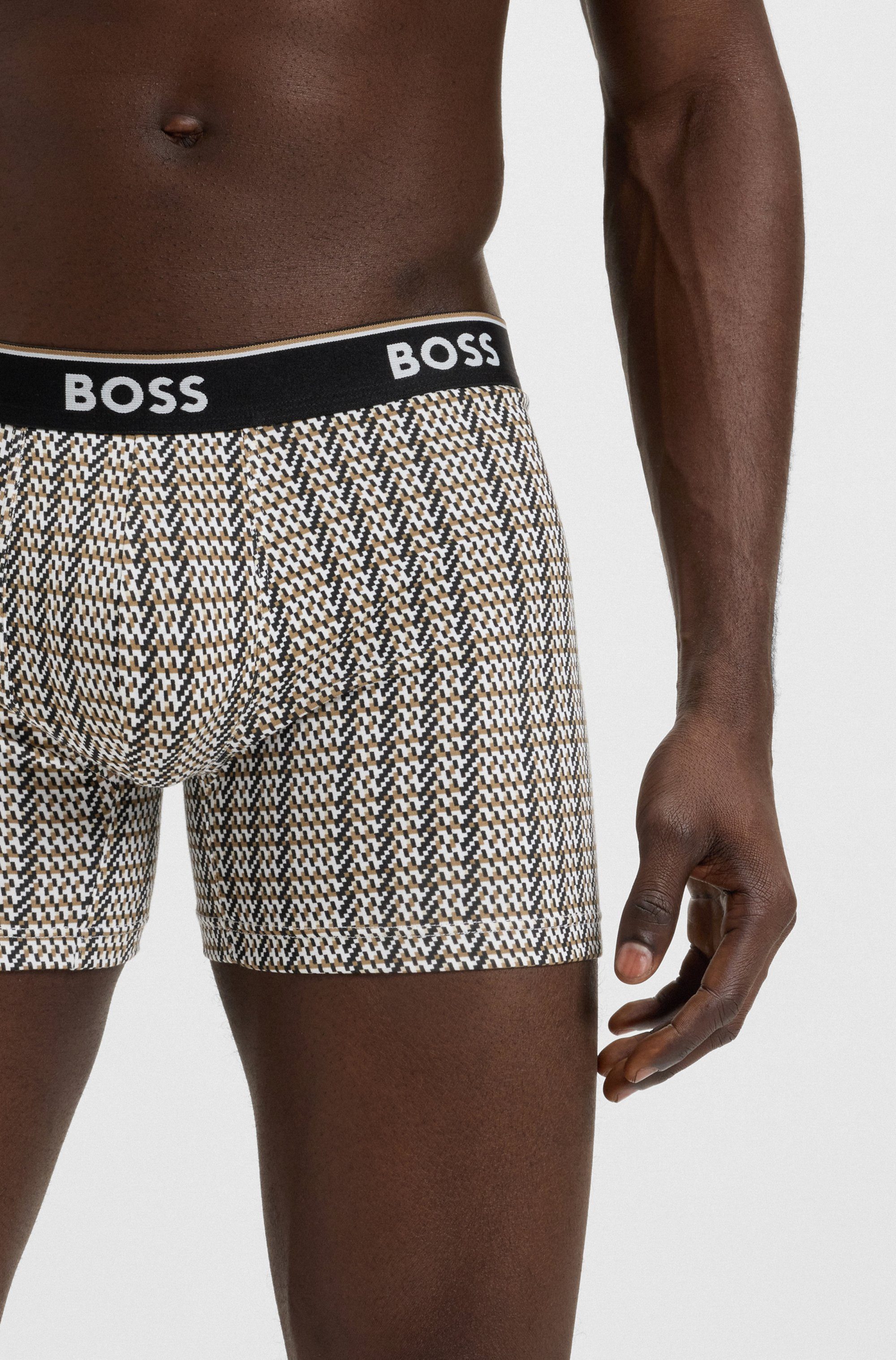 BOSS Boxershort Boxer Brief 3P Power Design (3 stuks)