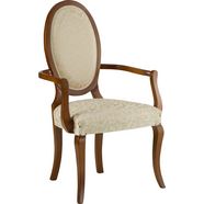 delavita stoel met armleuningen stoelen duca breedte 62 cm (1 stuk) bruin