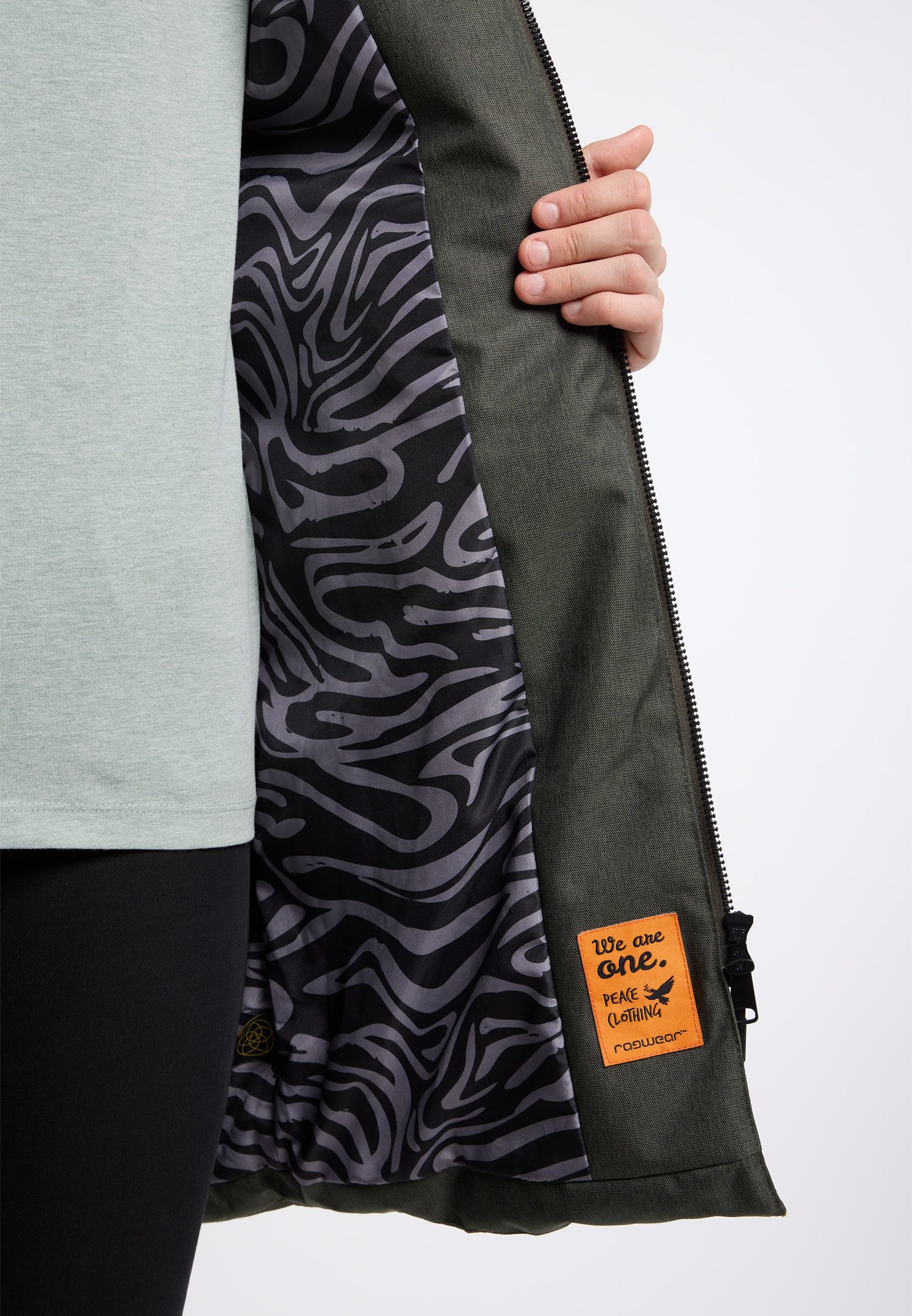 Ragwear Gewatteerde jas PAVLA waterafstotende en verwarmende quiltmantel voor de winter
