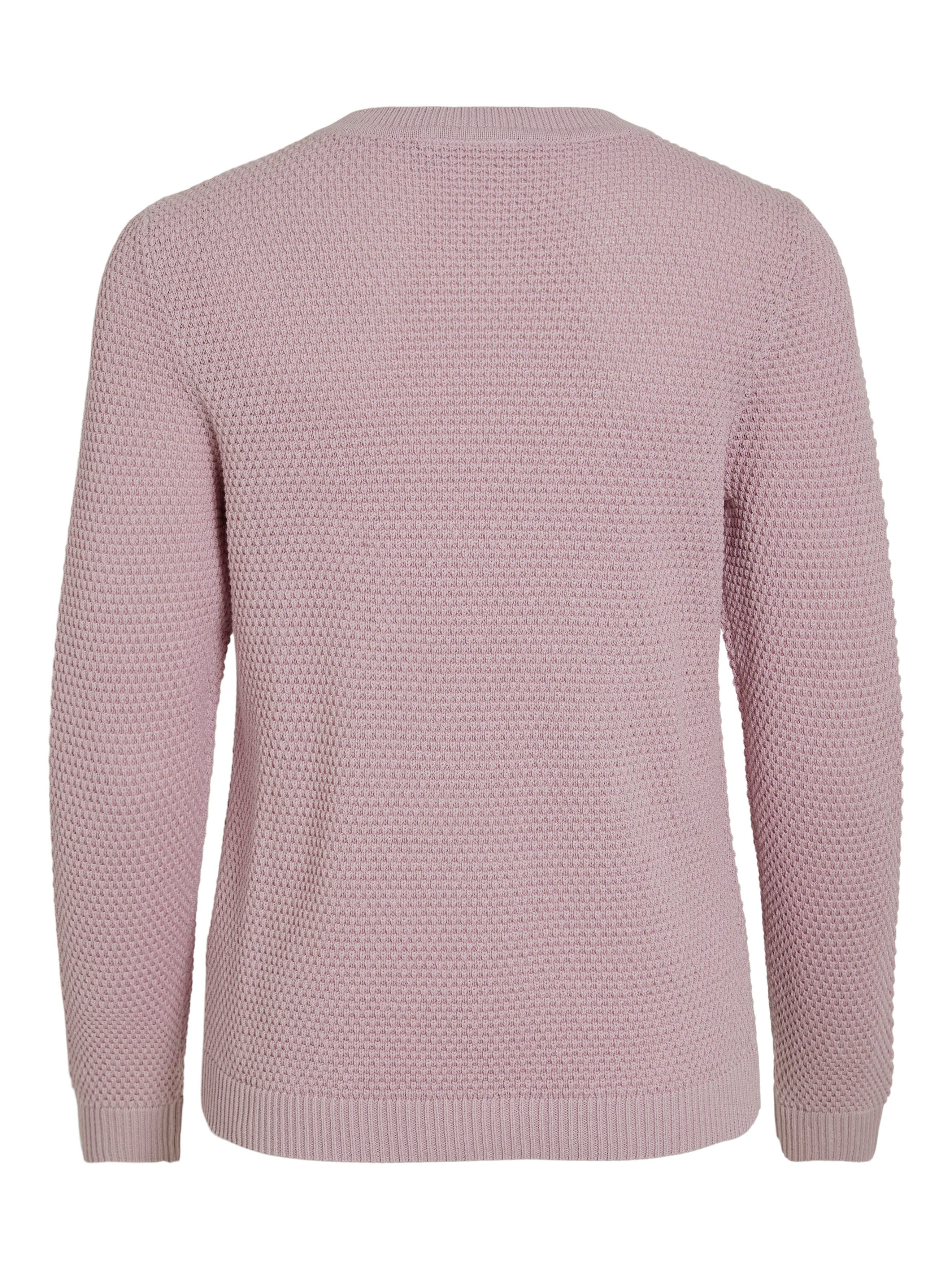 Vila Trui met ronde hals VIDALO O-NECK L/S KNIT TOP- NOOS