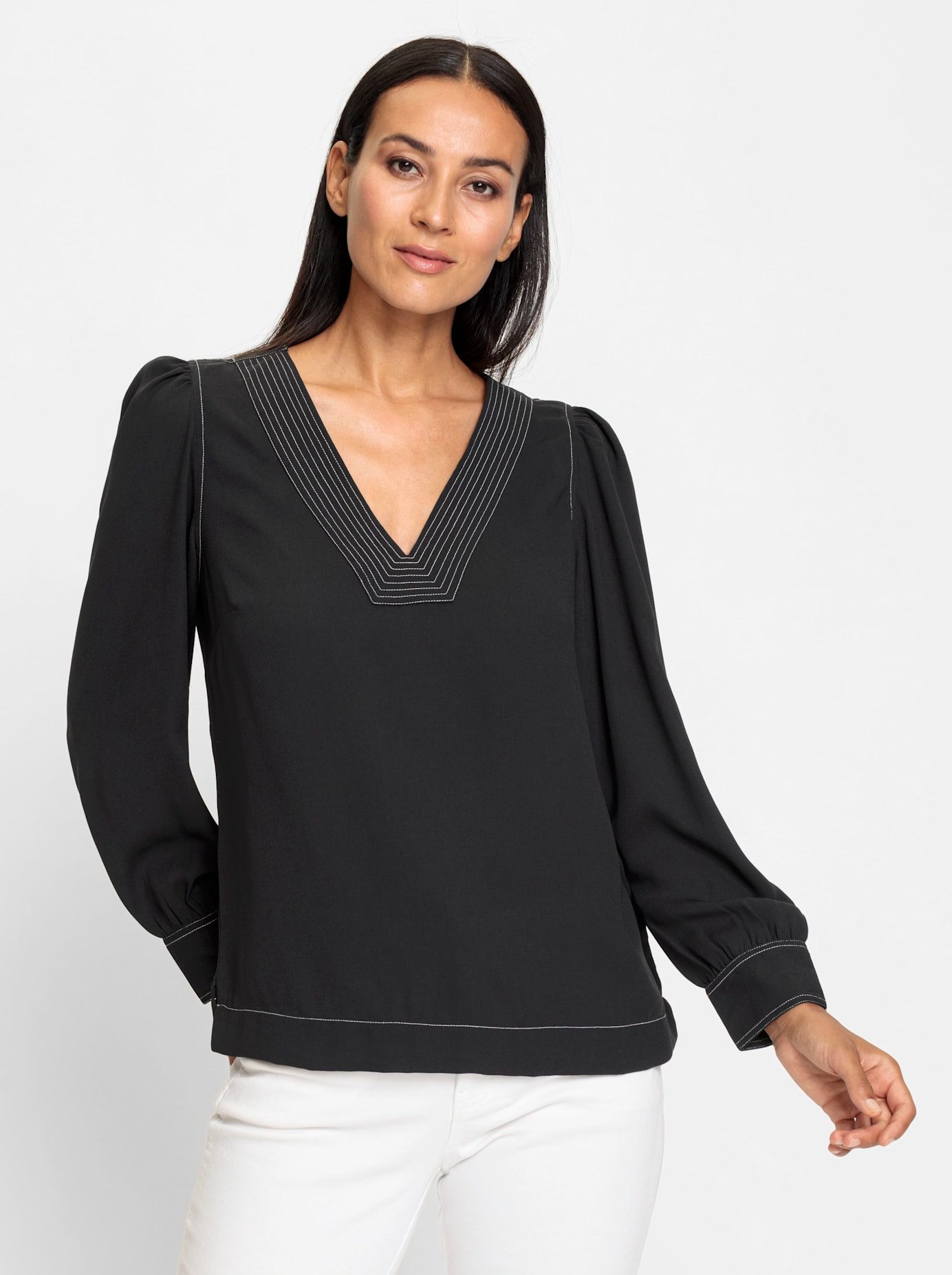 heine Blouse met lange mouwen