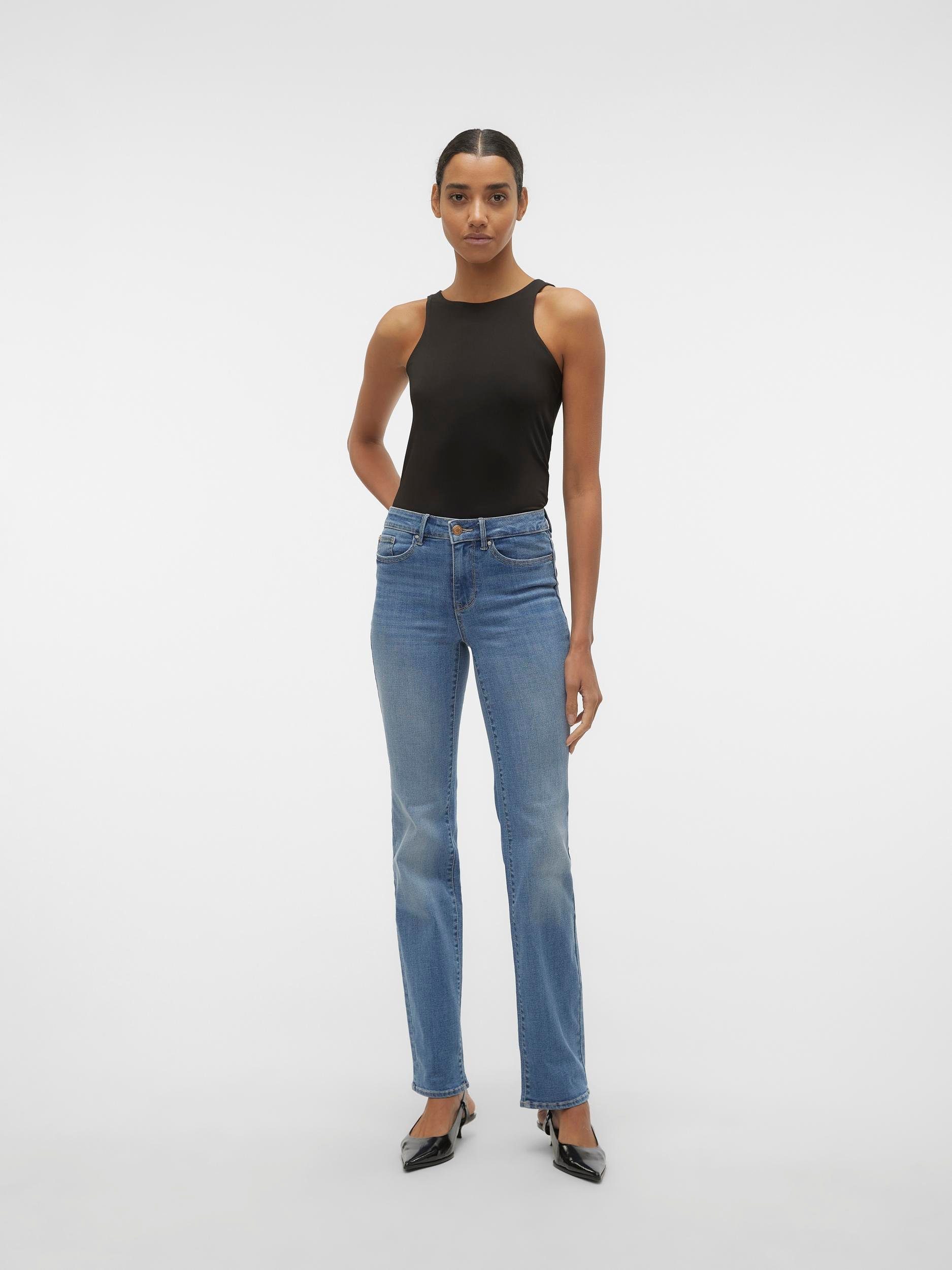 Vero Moda Straight jeans VMFLASH MR STRAIGHT JEANS LI347 GA NOOS