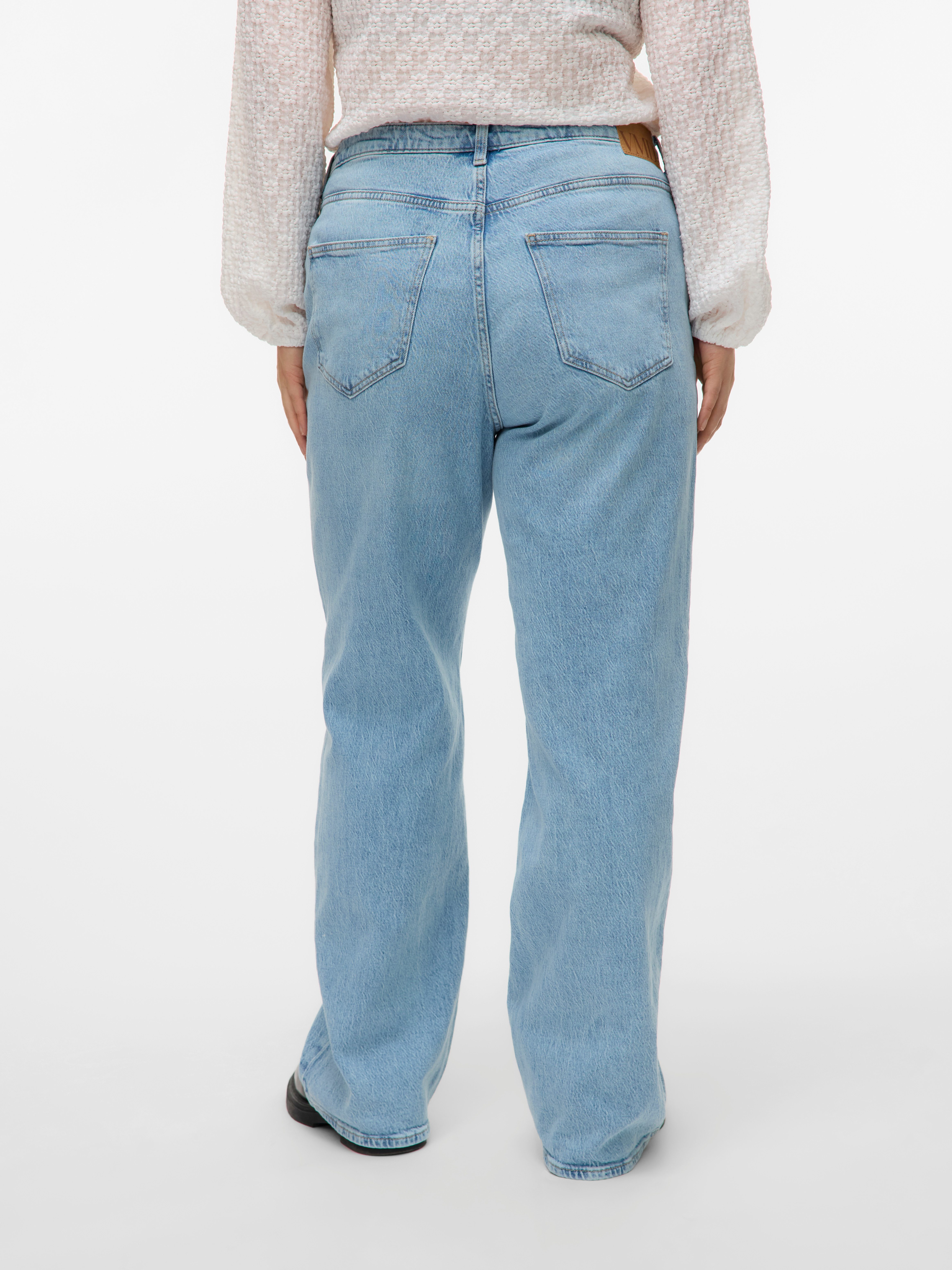 Vero Moda Curve High-waist jeans VMCTESSA HR WIDE J RA339 GA CUR NOOS