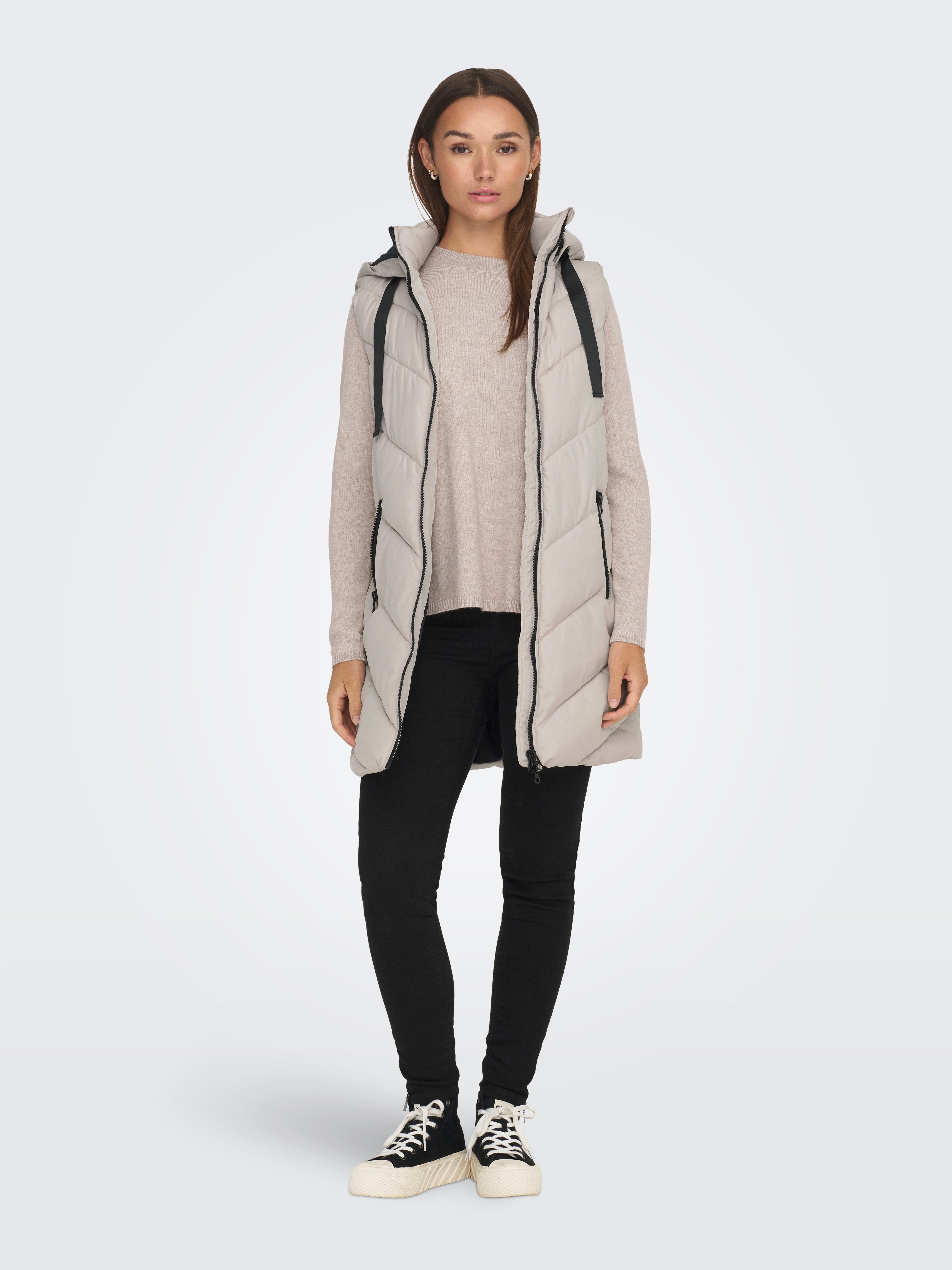JDY Bodywarmer JDYSKYLAR LIFE HOOD WAISTCOAT OTW NOOS