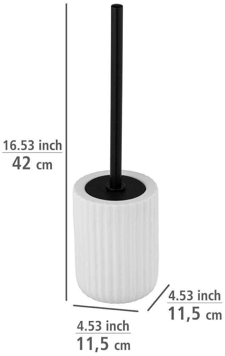 WENKO Toiletset Belluno Borstelhouder, keramiek