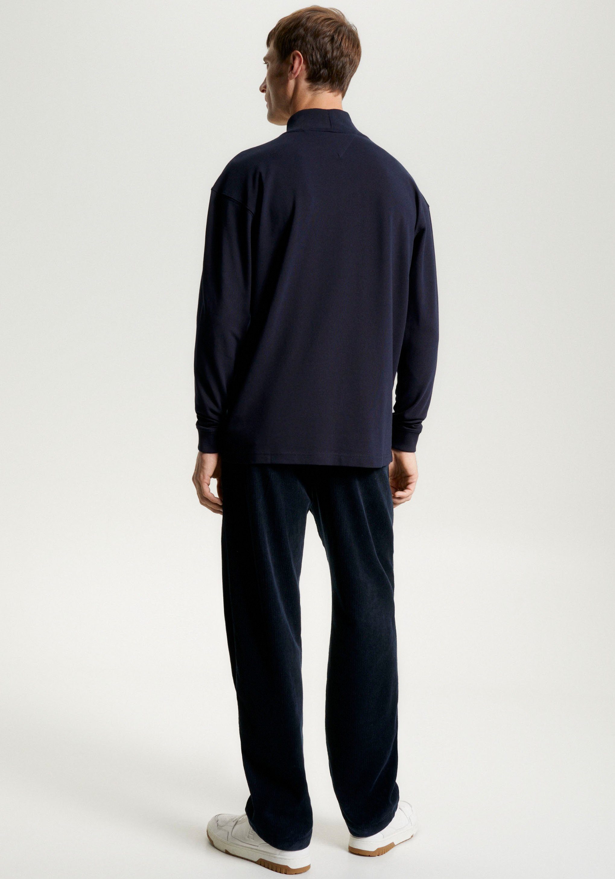 Tommy Hilfiger Shirt met lange mouwen MONOTYPE PIQUE POCKET LS TEE
