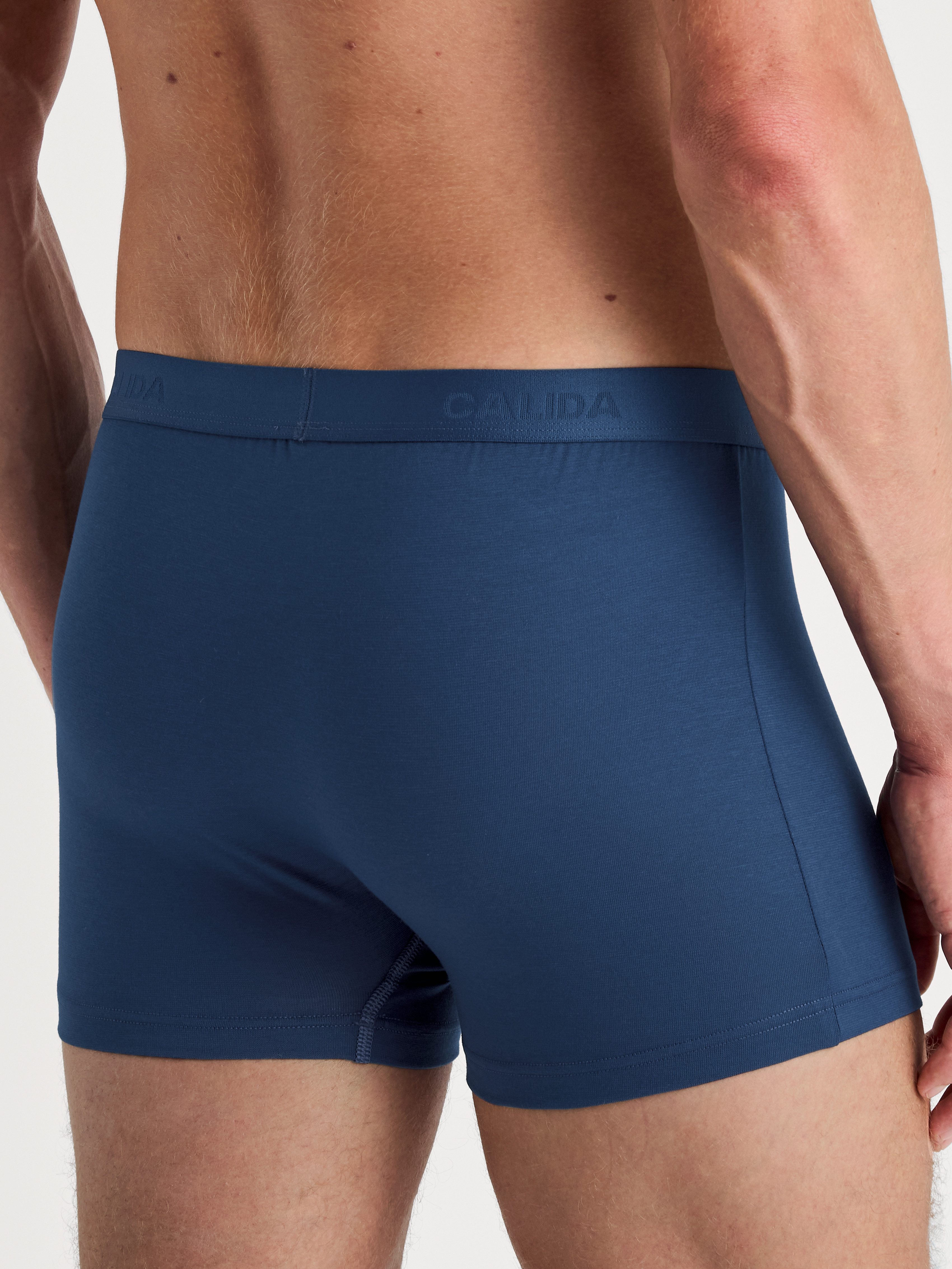 CALIDA Boxershort Evolution met logo-tekst en softband
