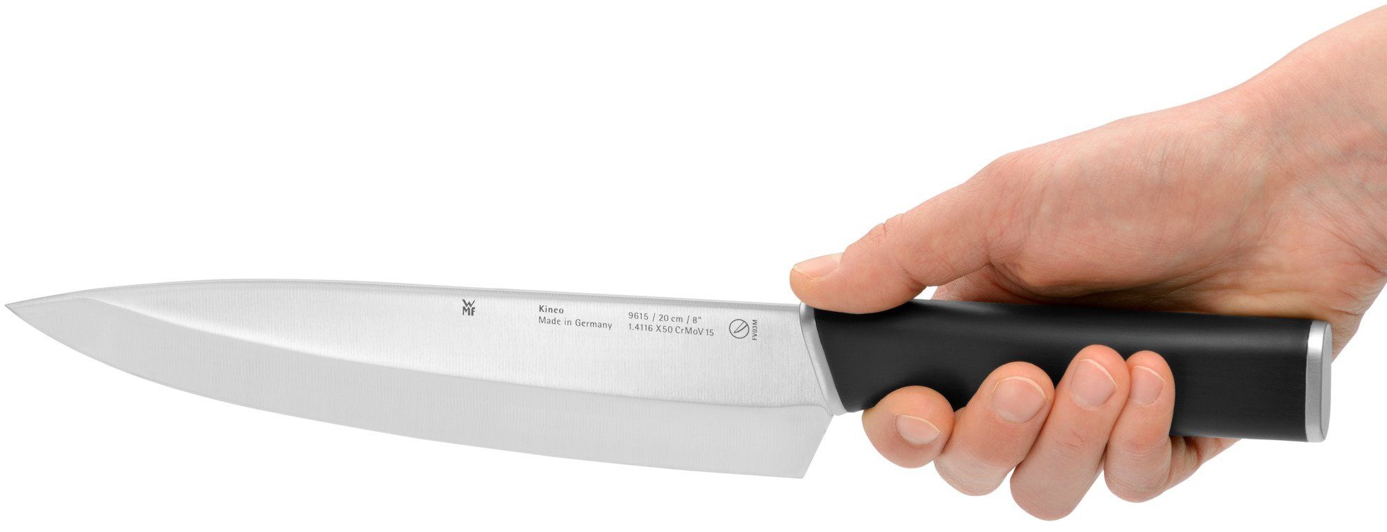 WMF Messenset Kineo Lemmeten van speciaal messenstaal, made in Germany (set, 3-delig)