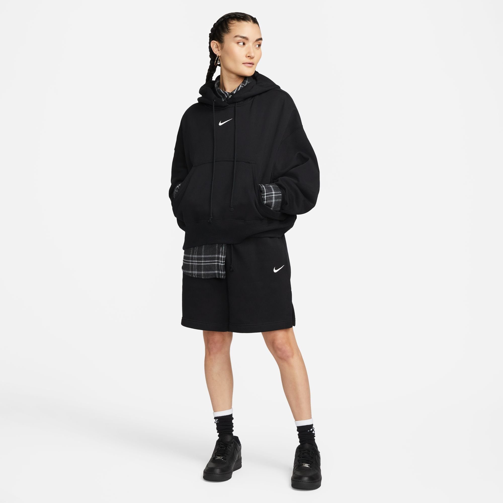 Nike Sportswear Hoodie W NSW PHNX FLC OOS PO HOODIE (1-delig)