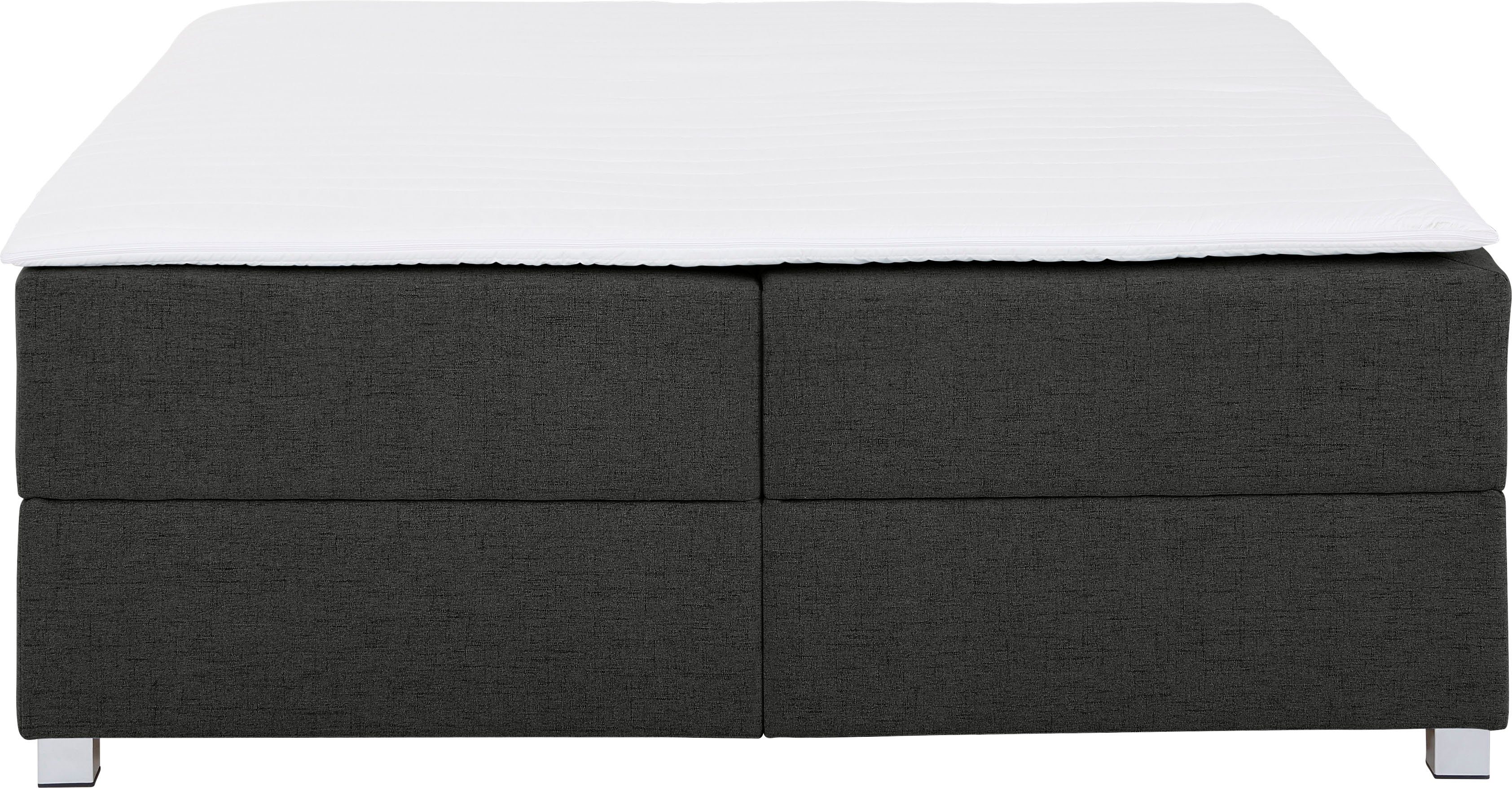 INOSIGN Boxspring Alexis zonder hoofdbord - ideaal voor ruimtes met schuine plafonds, in 4 breedten