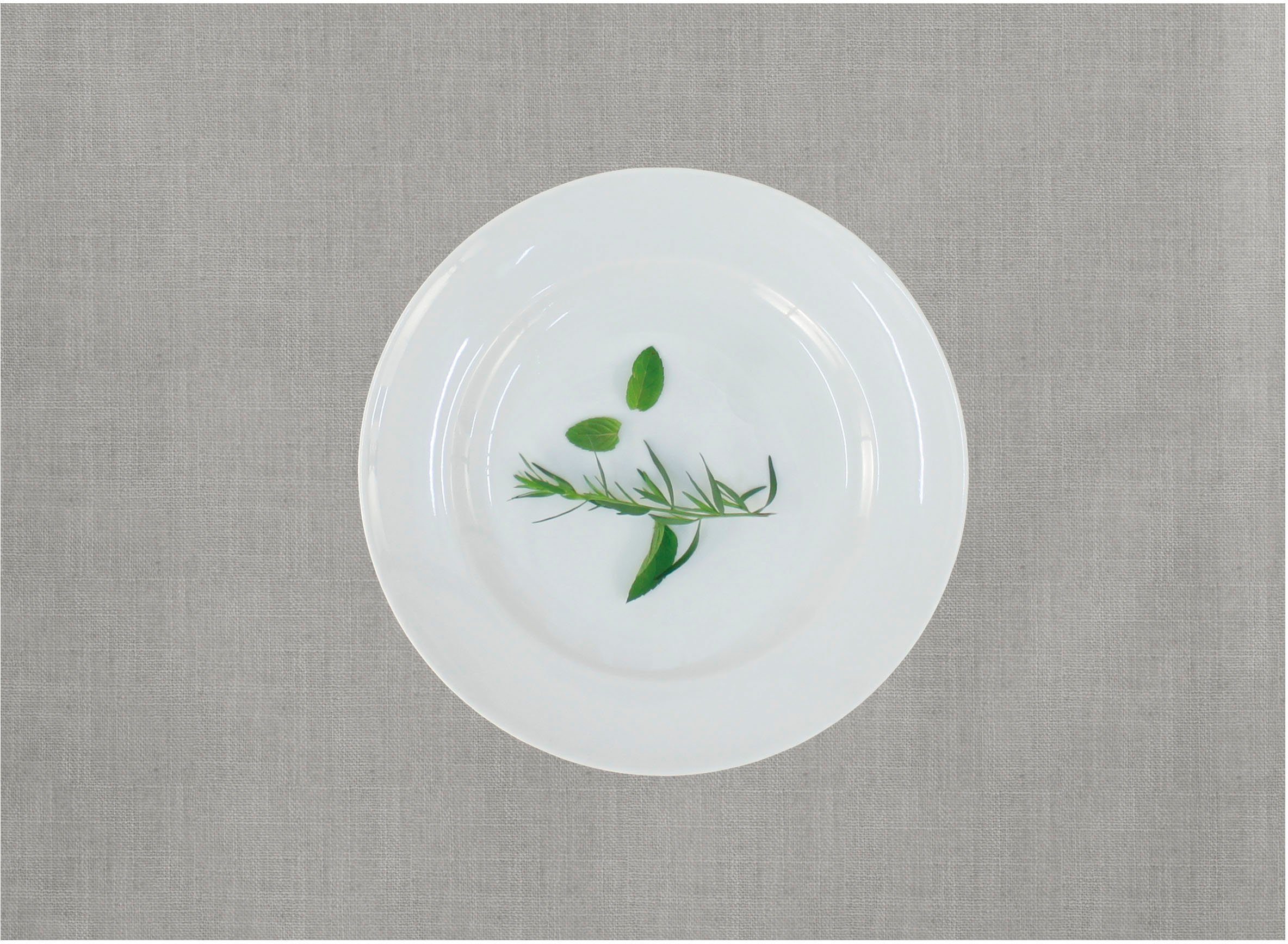 APELT Set placemats Arizona, Uni-Basic (set, 2 stuks) tafelkleden grijs