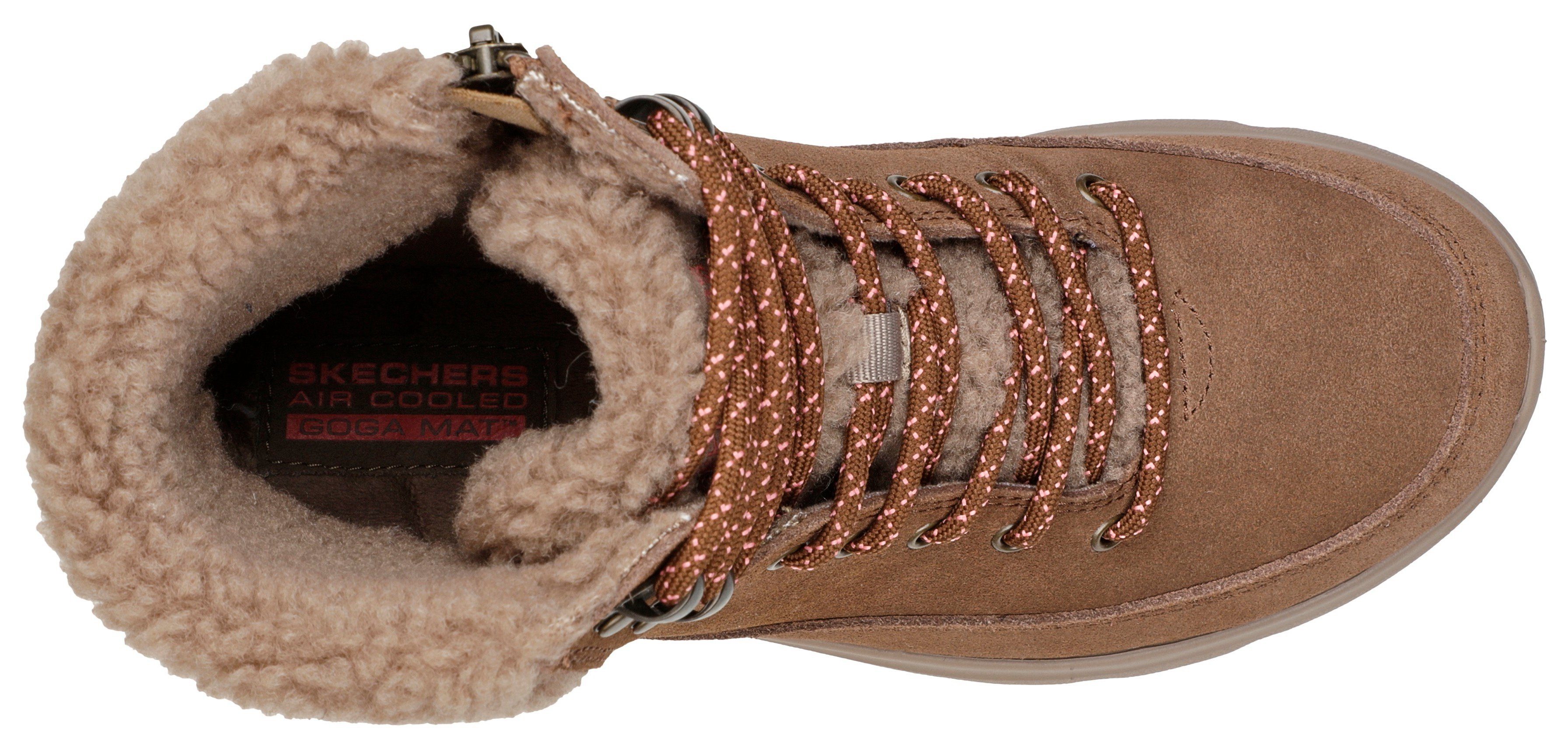 Skechers Winterlaarzen GLACIAL ULTRA Winterschoen, snowboots, veterschoenen met 3M Scotchgard-impregnering