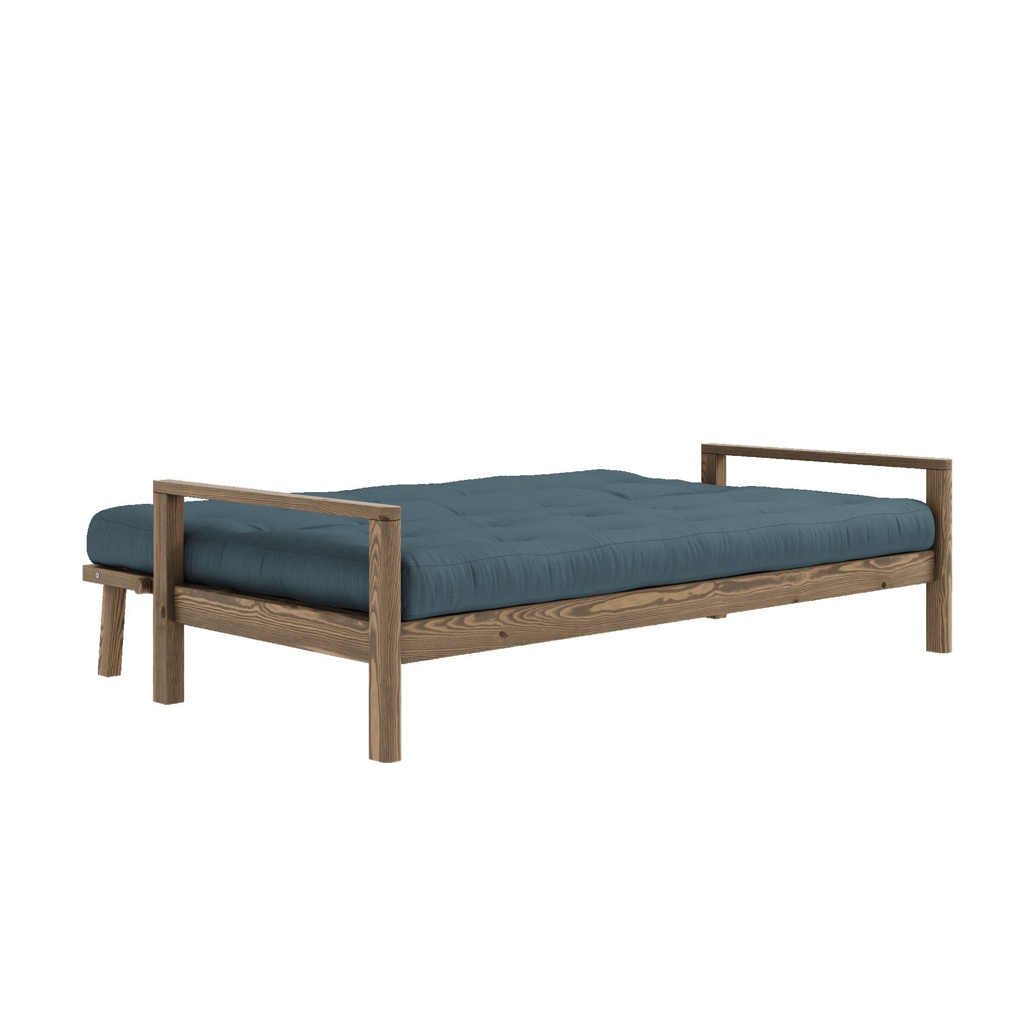 Karup Slaapbank Knob met futonmatras, verschillende kleuren, fsc®-gecertificeerd, dennenhout