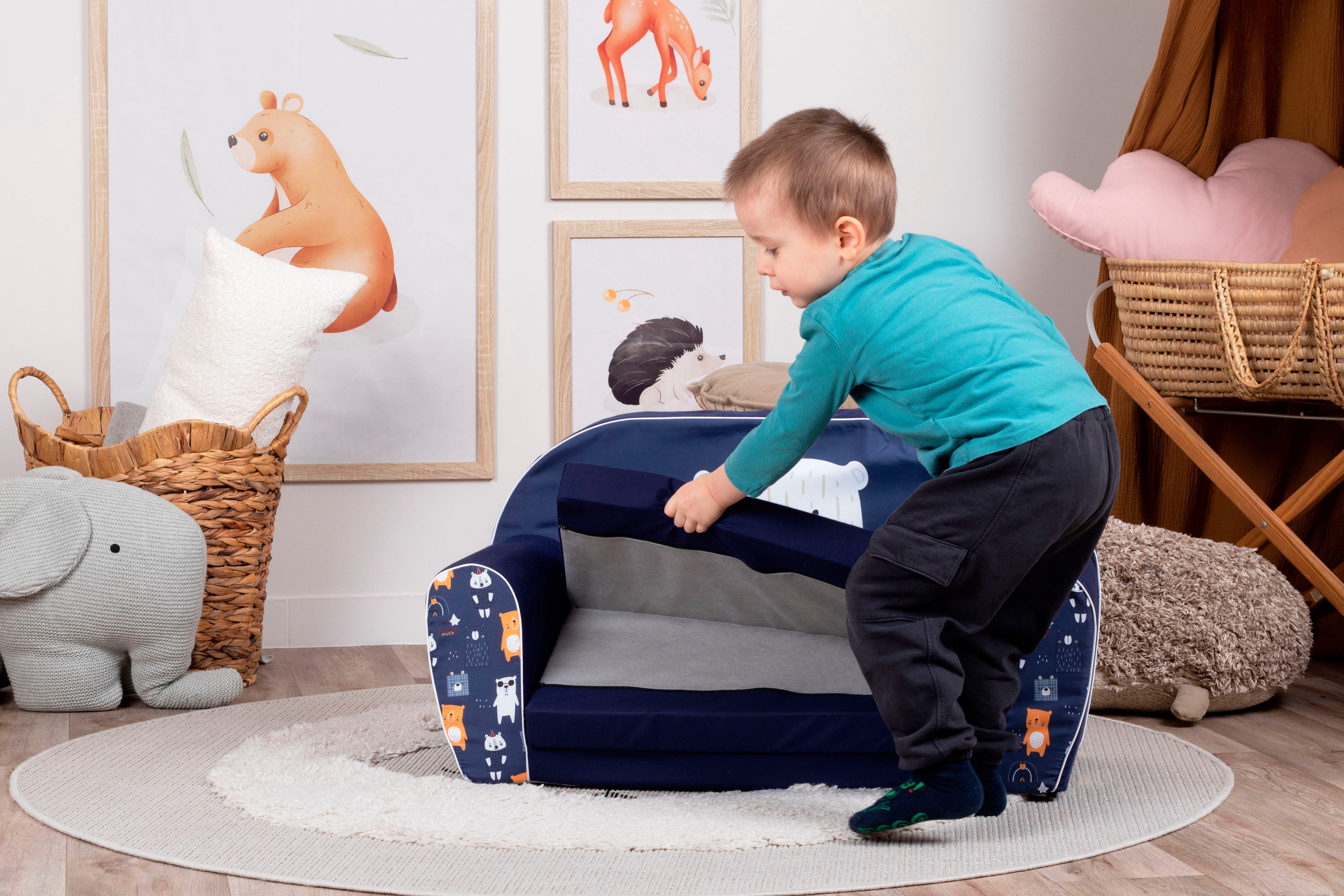 Knorrtoys® Bank Pretty bear voor kinderen, made in europe
