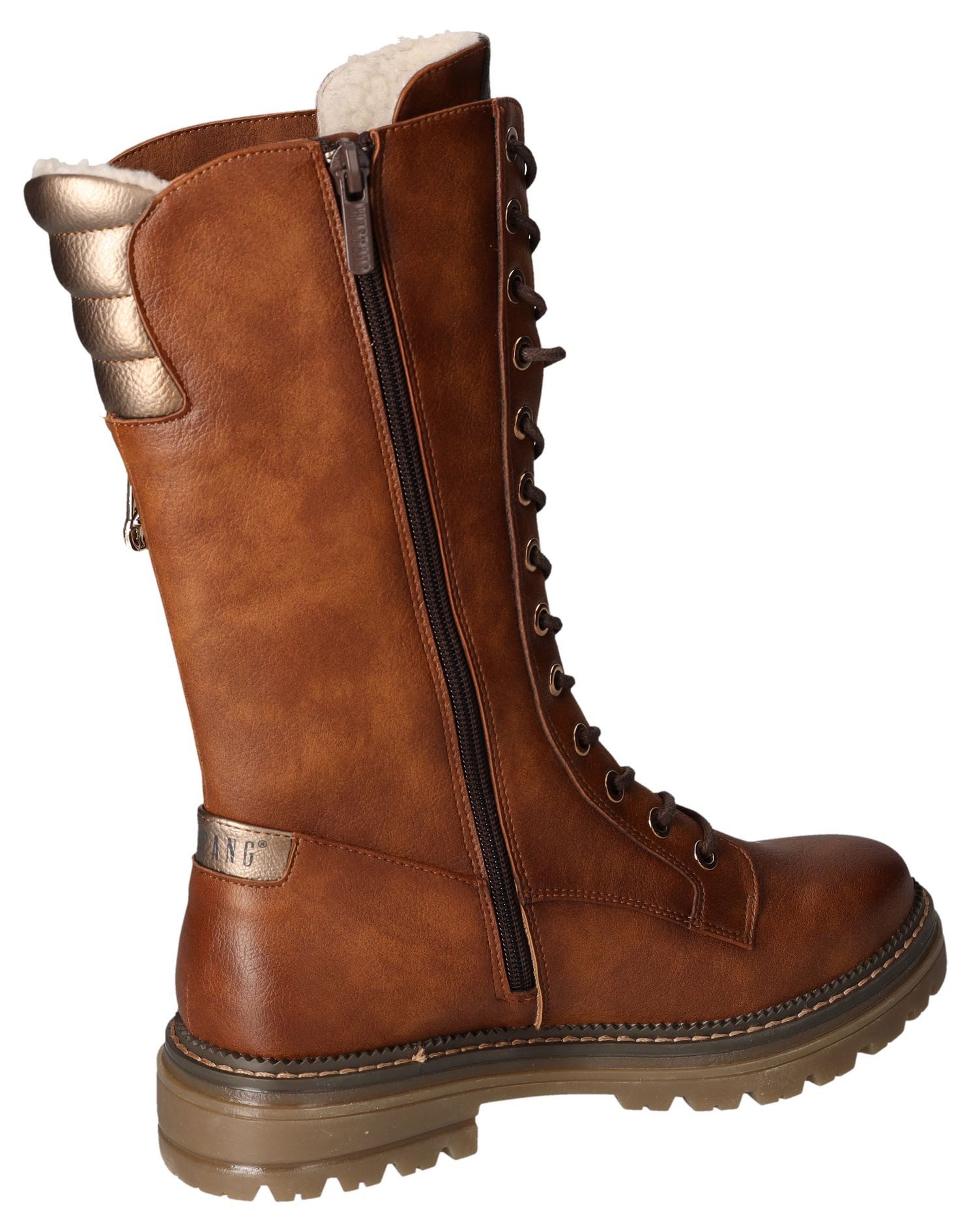 Mustang Shoes Winterlaarzen veterschoenen, winterlaarzen met binnenrits