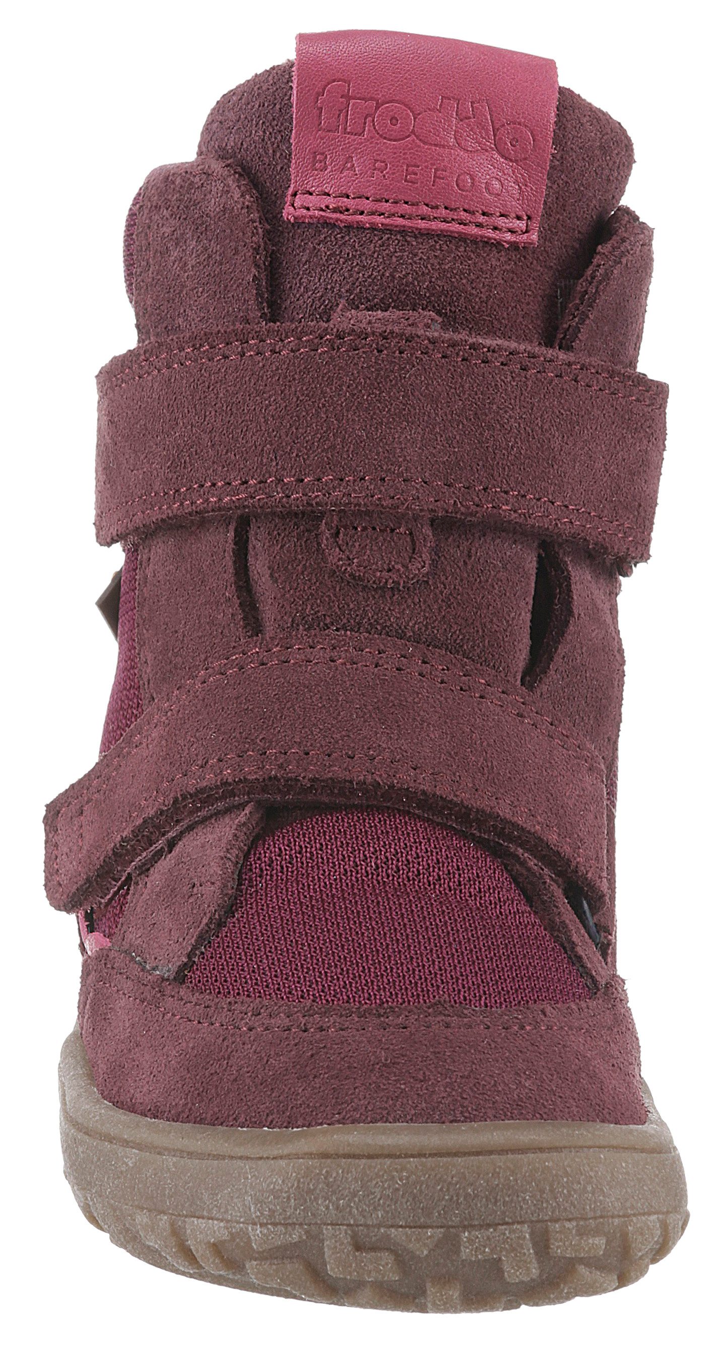 froddo® Barefootschoenen BAREFOOT TEX WINTER , winterlaarzen, klittenbandlaarzen met knuffelige wolvoering