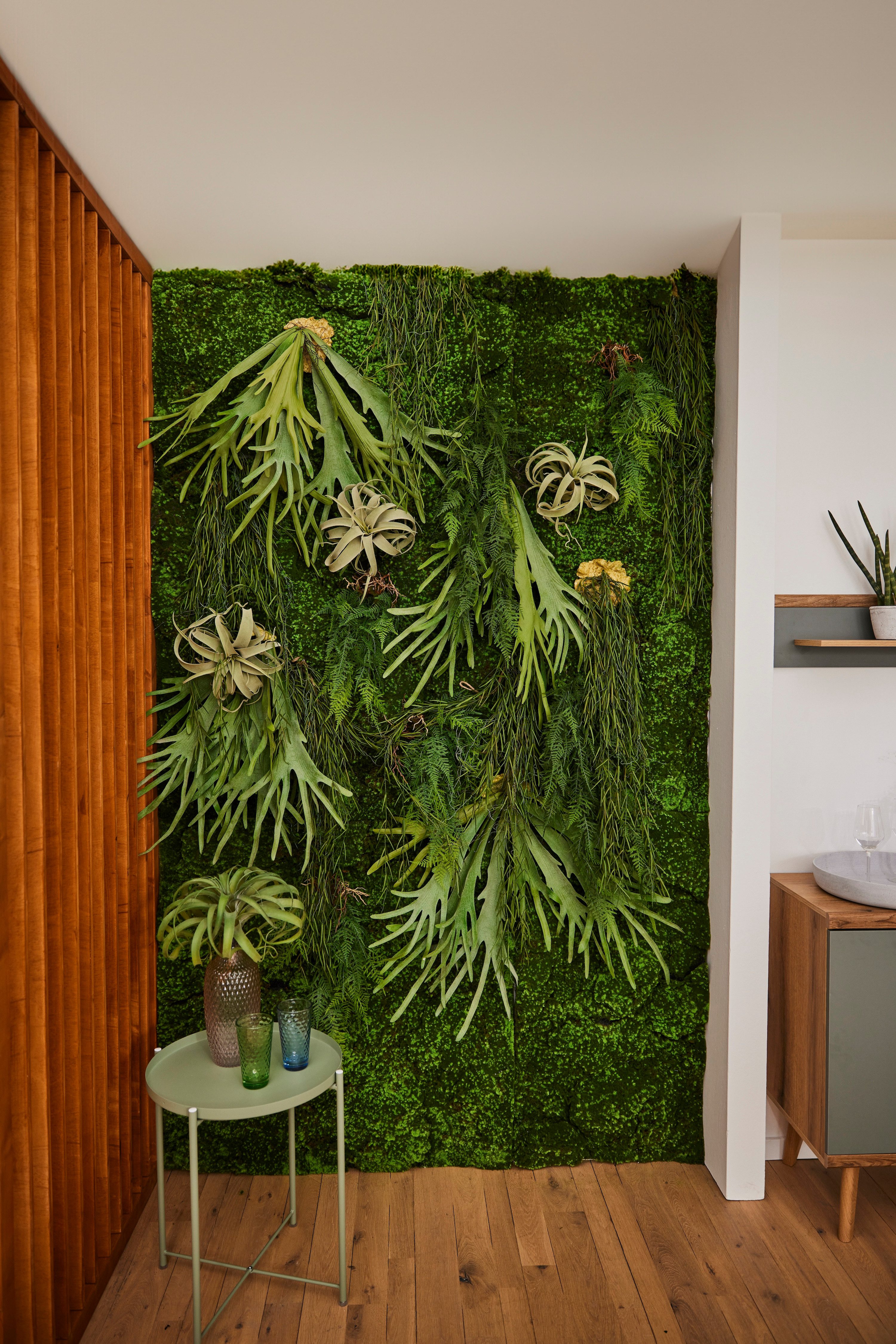 Botanic-Haus Kunst-potplanten Mosmat (1 stuk) kunstplanten groen