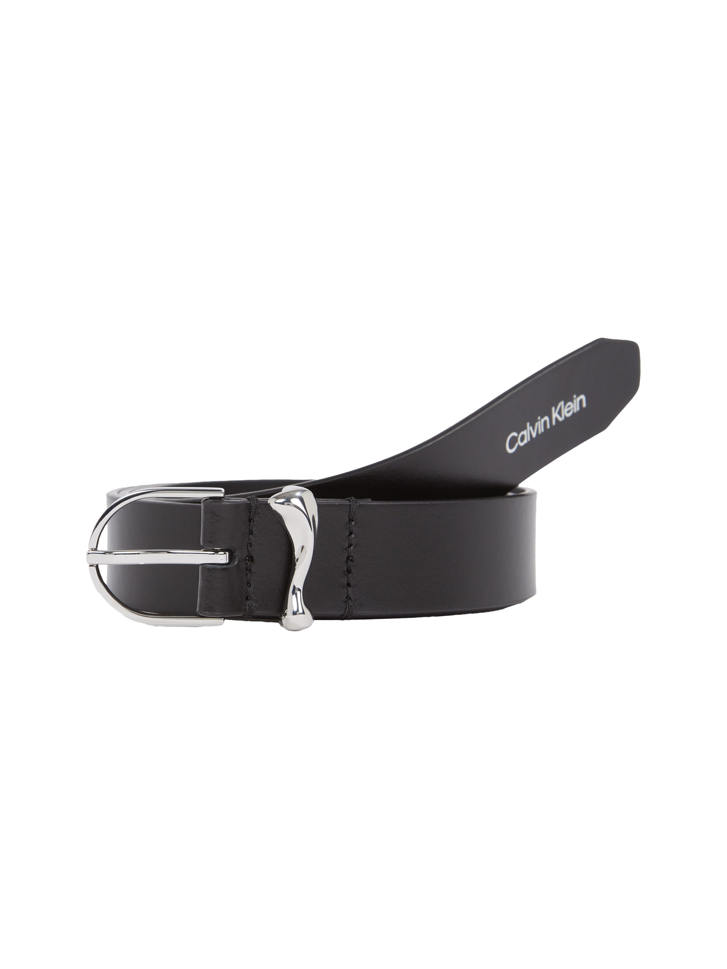 Calvin Klein Leren riem CK MUST ORGANIC LOOP BELT 25MM