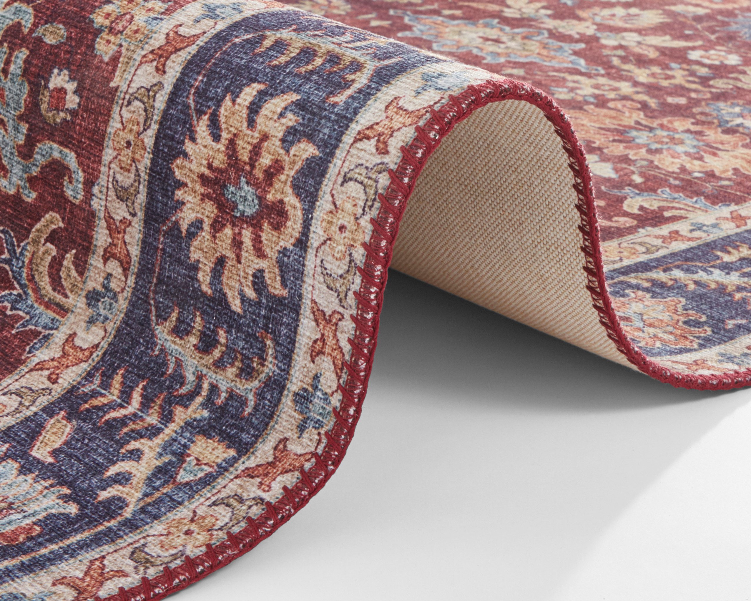 NORTHRUGS Vloerkleed Vivana Oosters, loper, vintage, woonkamer, slaapkamer, eetkamer