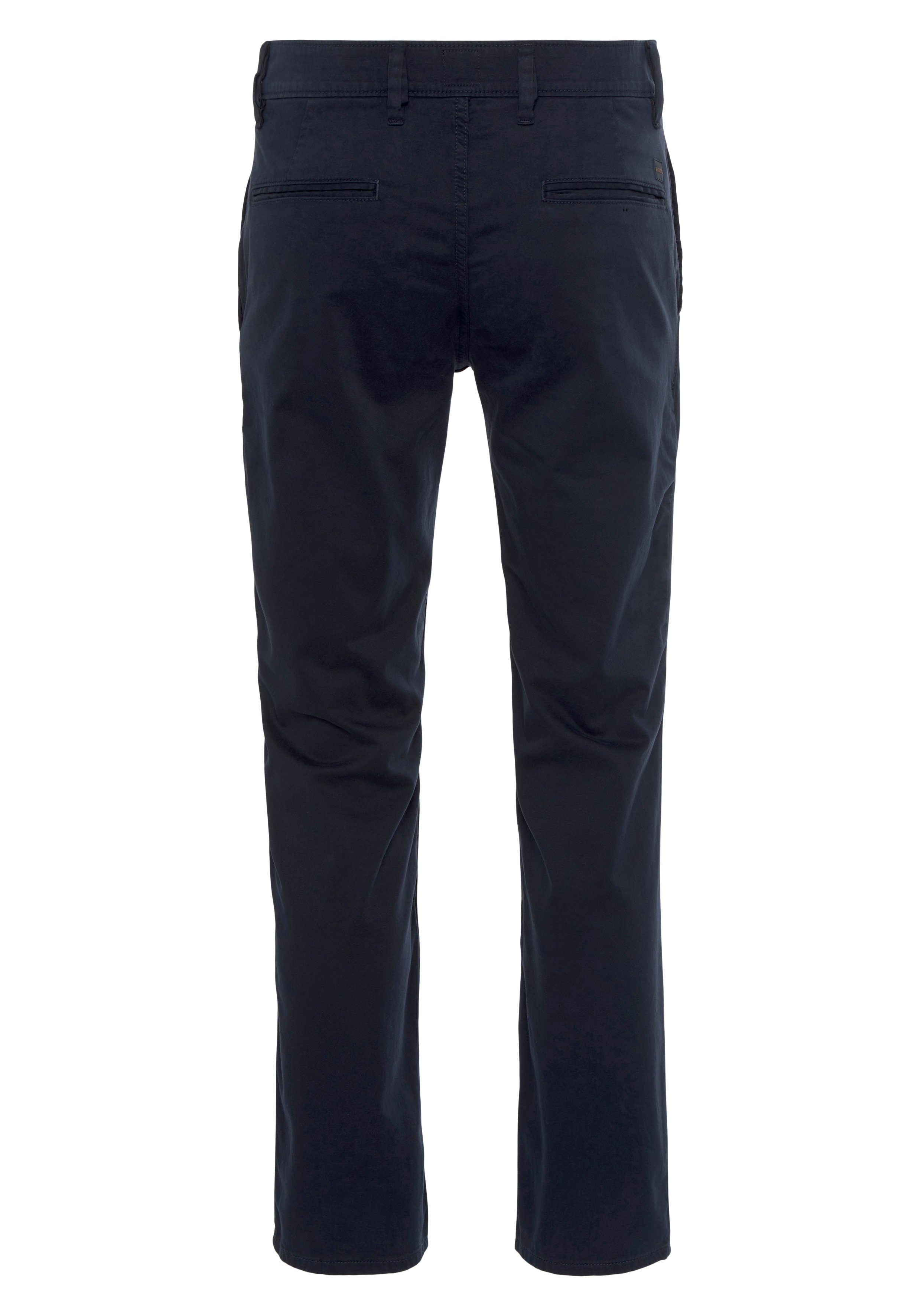 Boss Orange Geweven broek SLIM met opgestikt logo