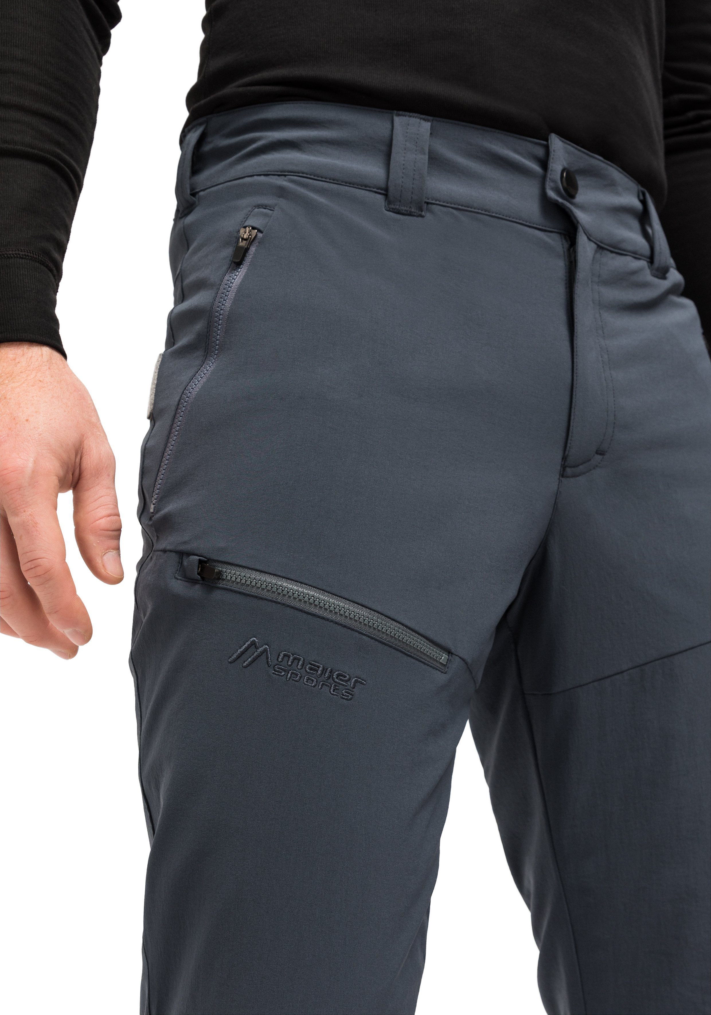 Maier Sports Outdoorbroek Nil Wool Heren winter wandelbroek, functionele broek met wolisolatie