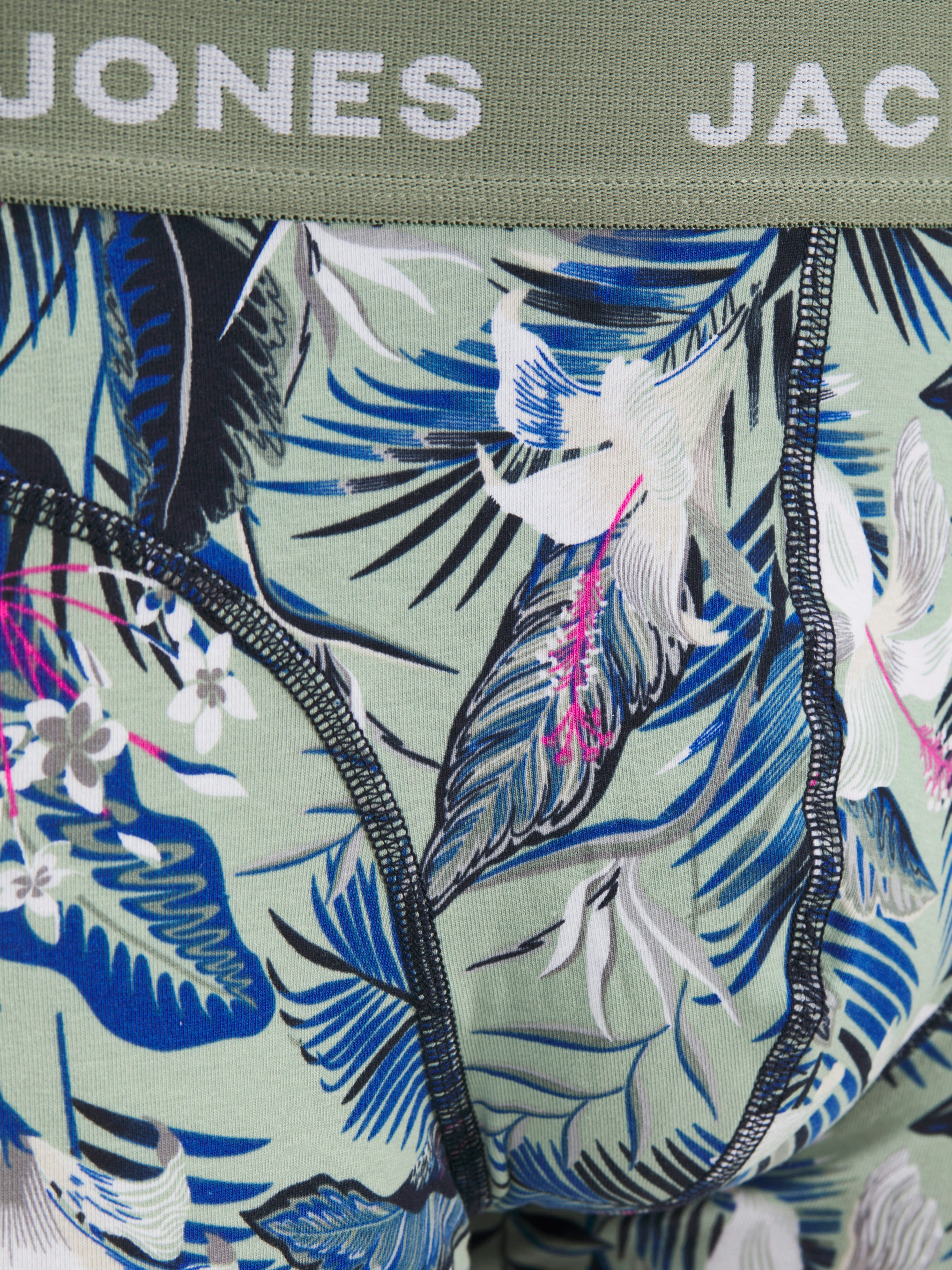 Jack & Jones Trunk JACBRADY FLOWER TRUNKS 3 PACK SN (3 stuks)