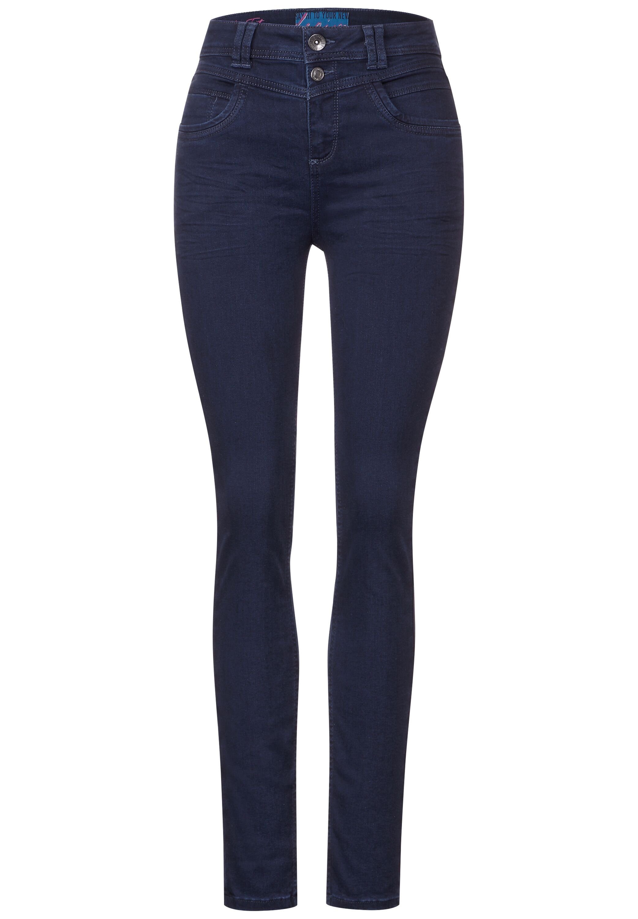 STREET ONE Slim fit jeans in 5 zakken stijl