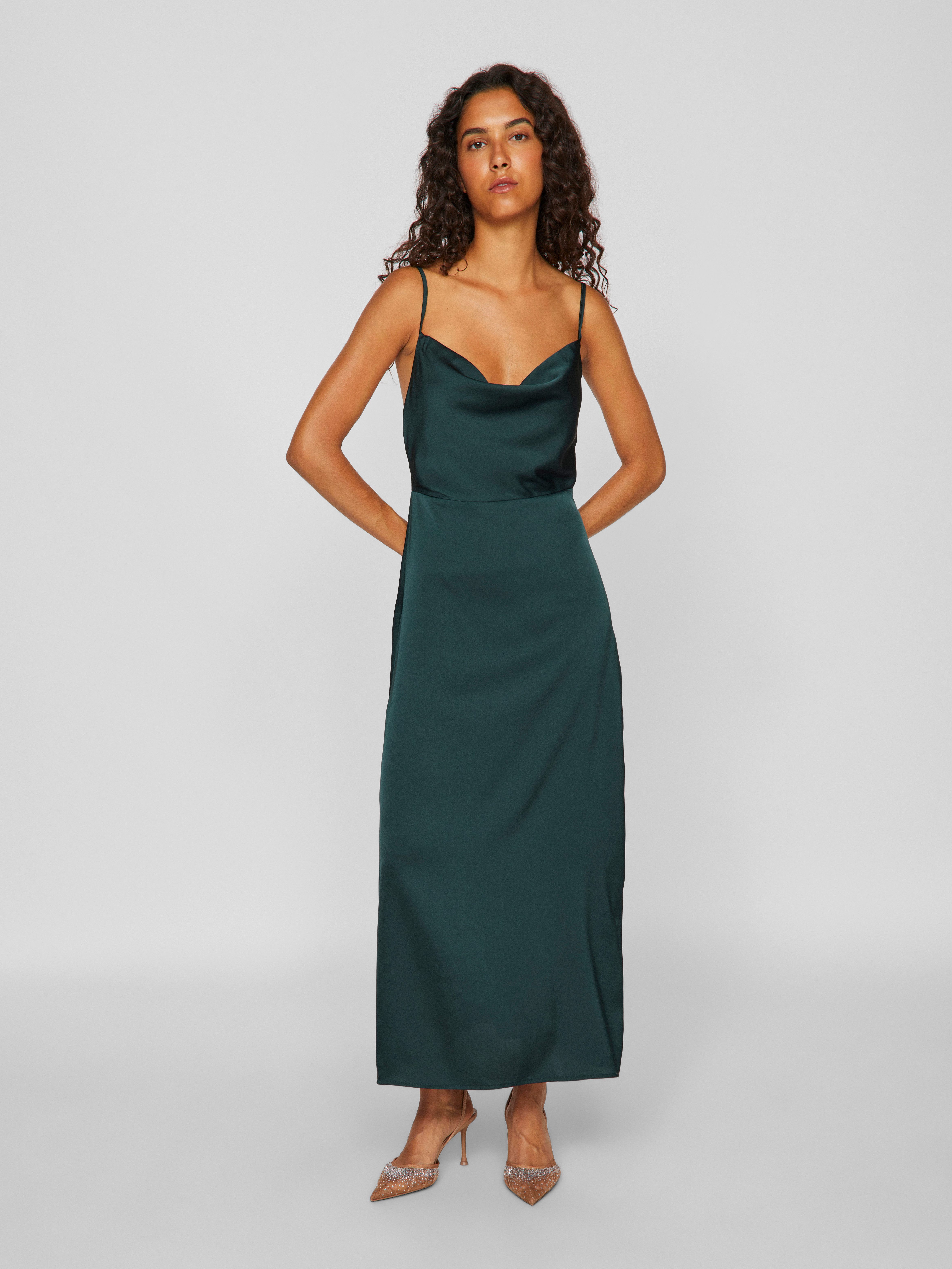 Vila Jurk met bandjes VIRAVENNA STRAP ANKLE DRESS - NOOS