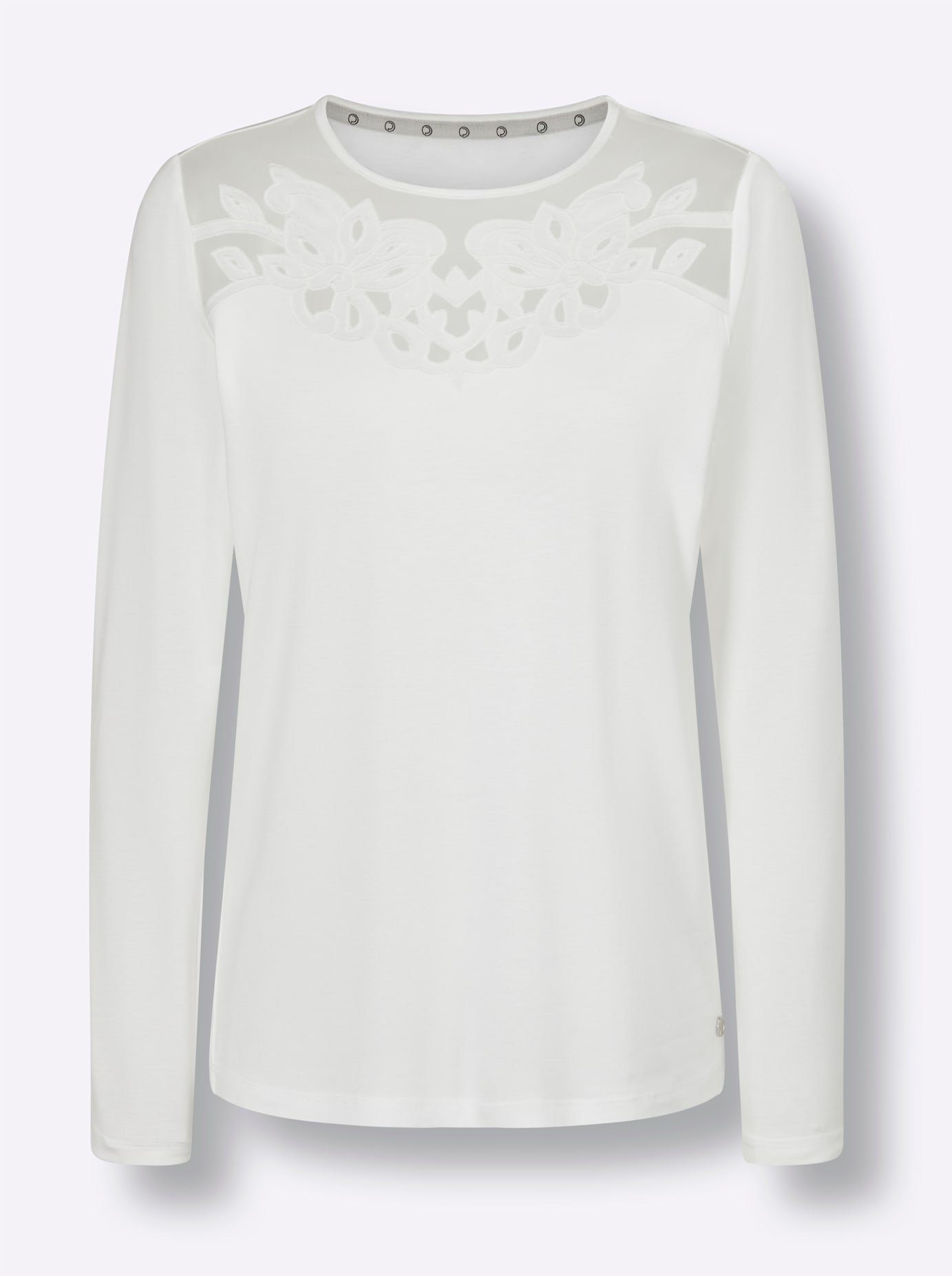 CREATION L PREMIUM Shirt met lange mouwen Lyocell-shirt (1-delig)
