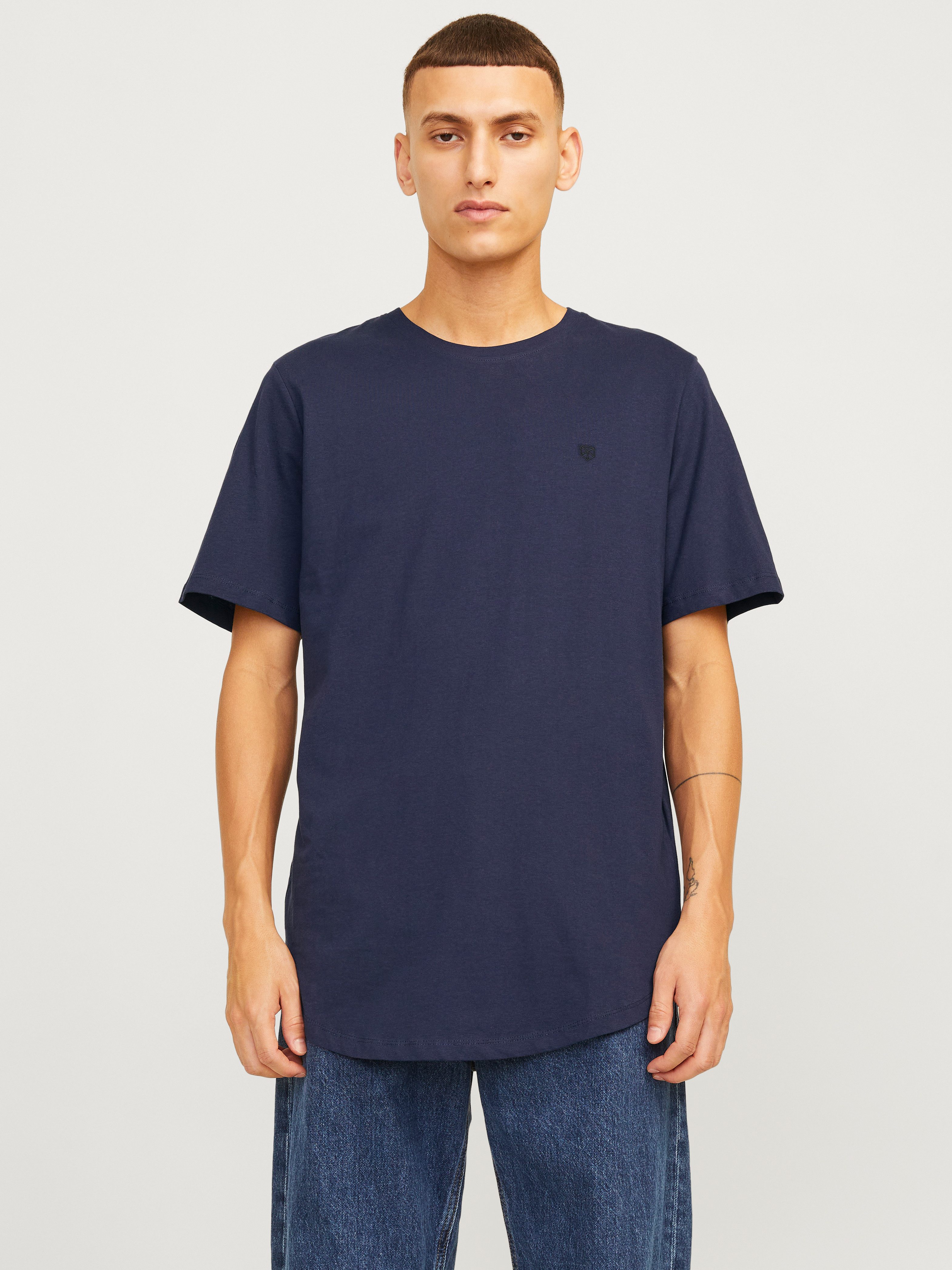 Jack & Jones Shirt met ronde hals JPRBLABRODY TEE SS CREW NECK 5PK MP (set 5-delig)